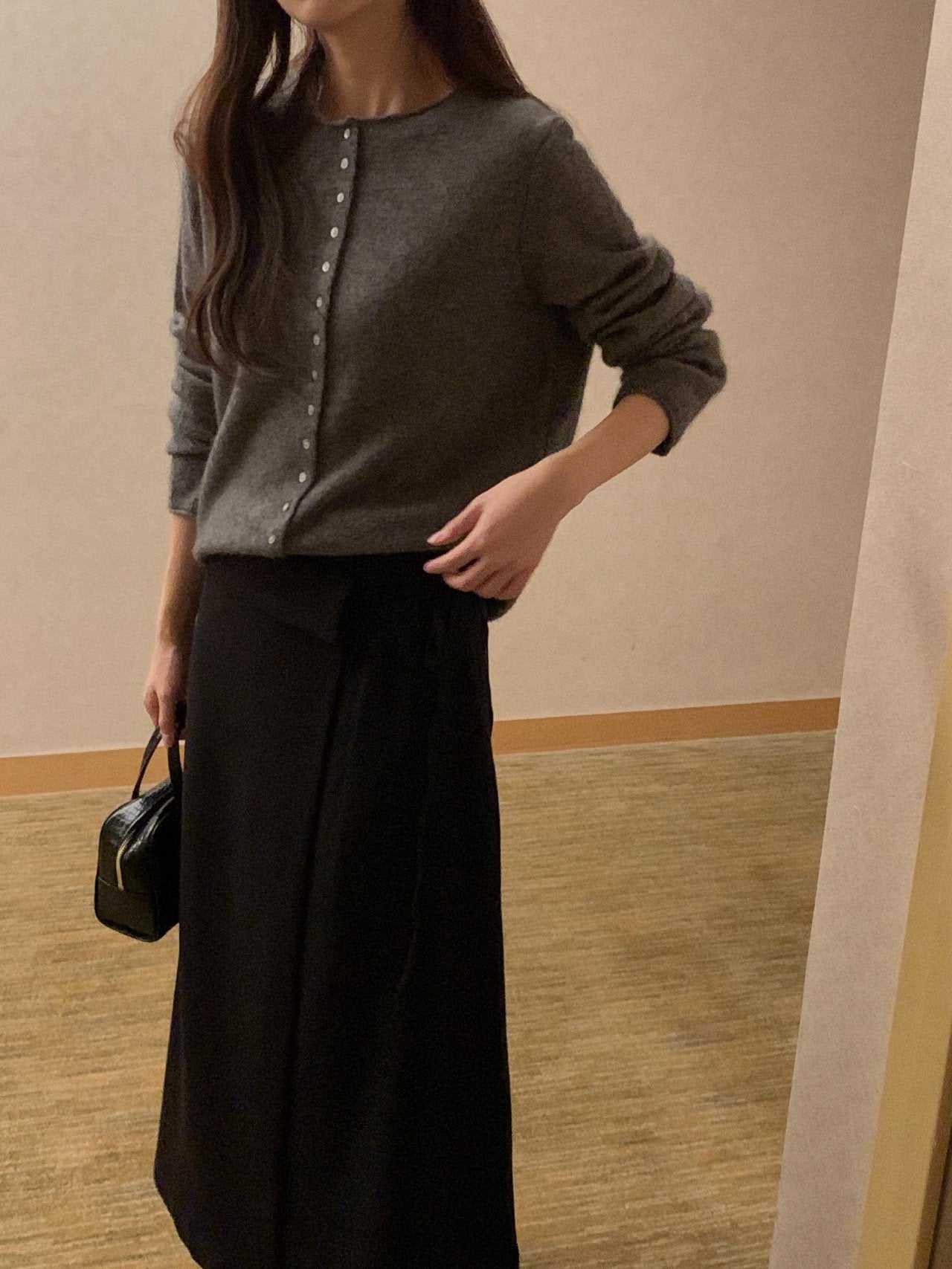 cash button cardigan-4col