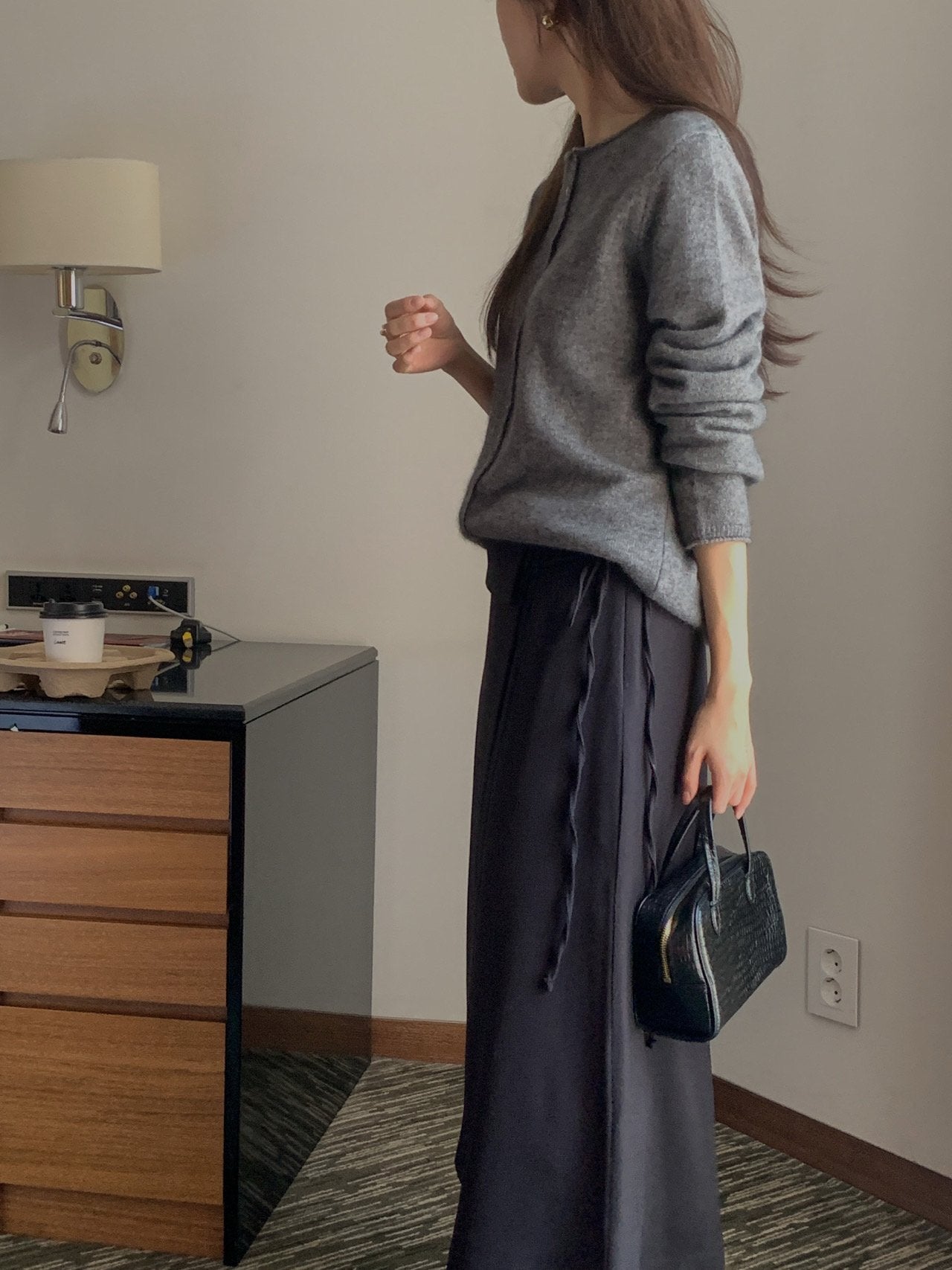 cash button cardigan-4col