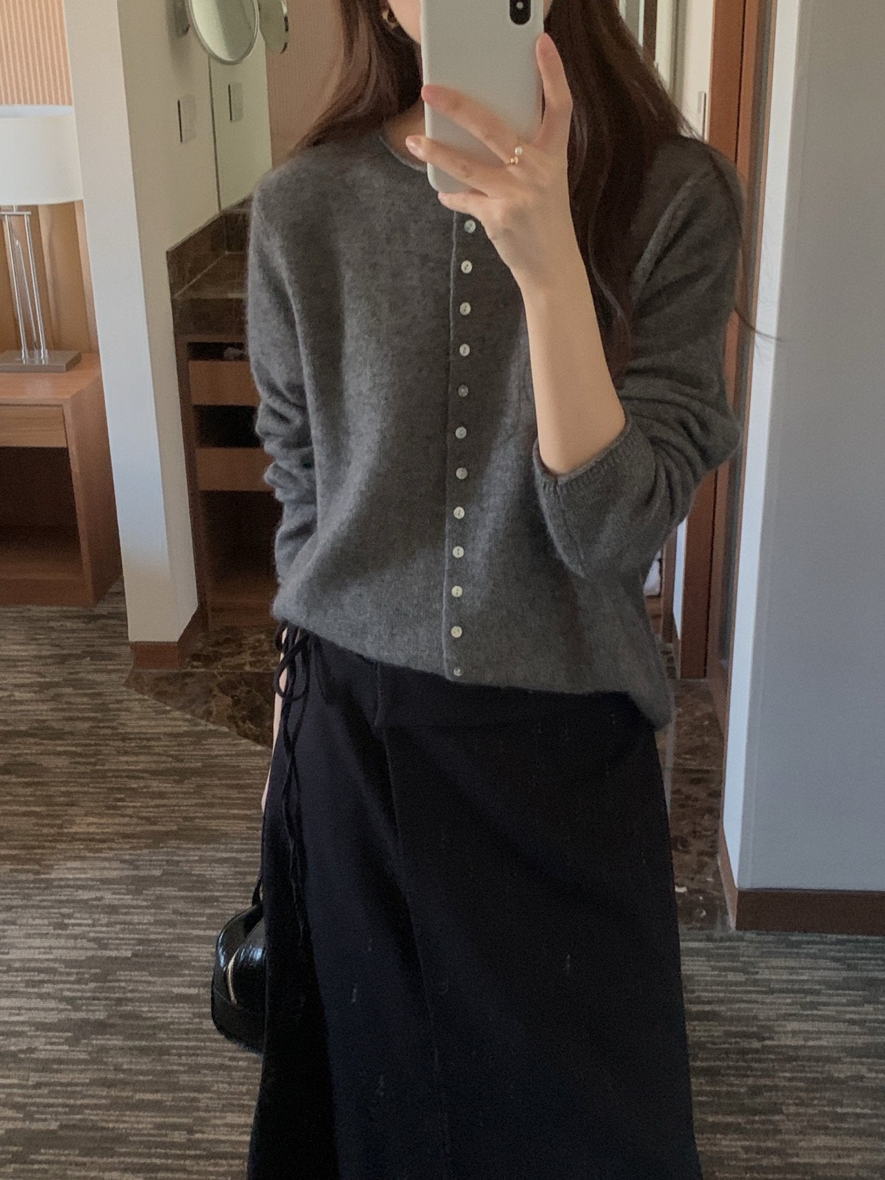 cash button cardigan-4col