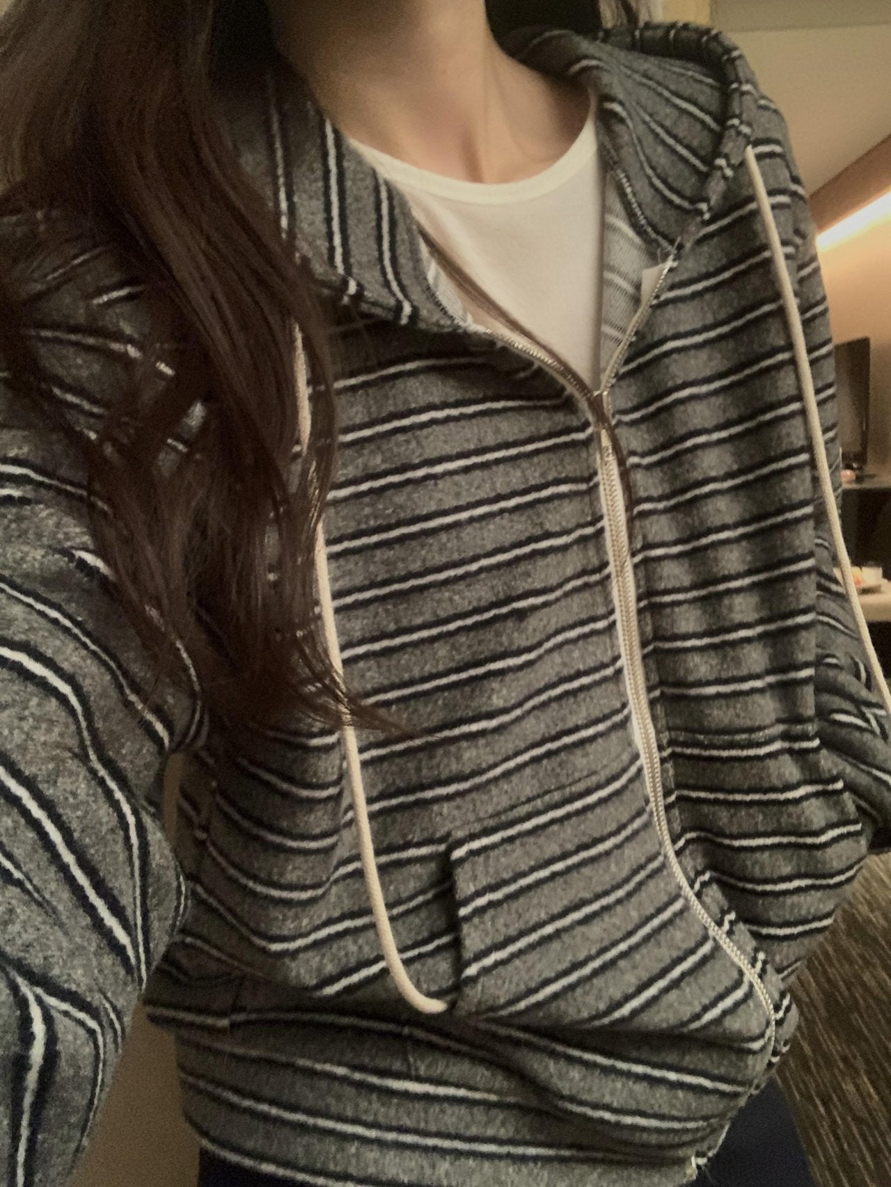 Bay s.t hood zip-up&pants-2col