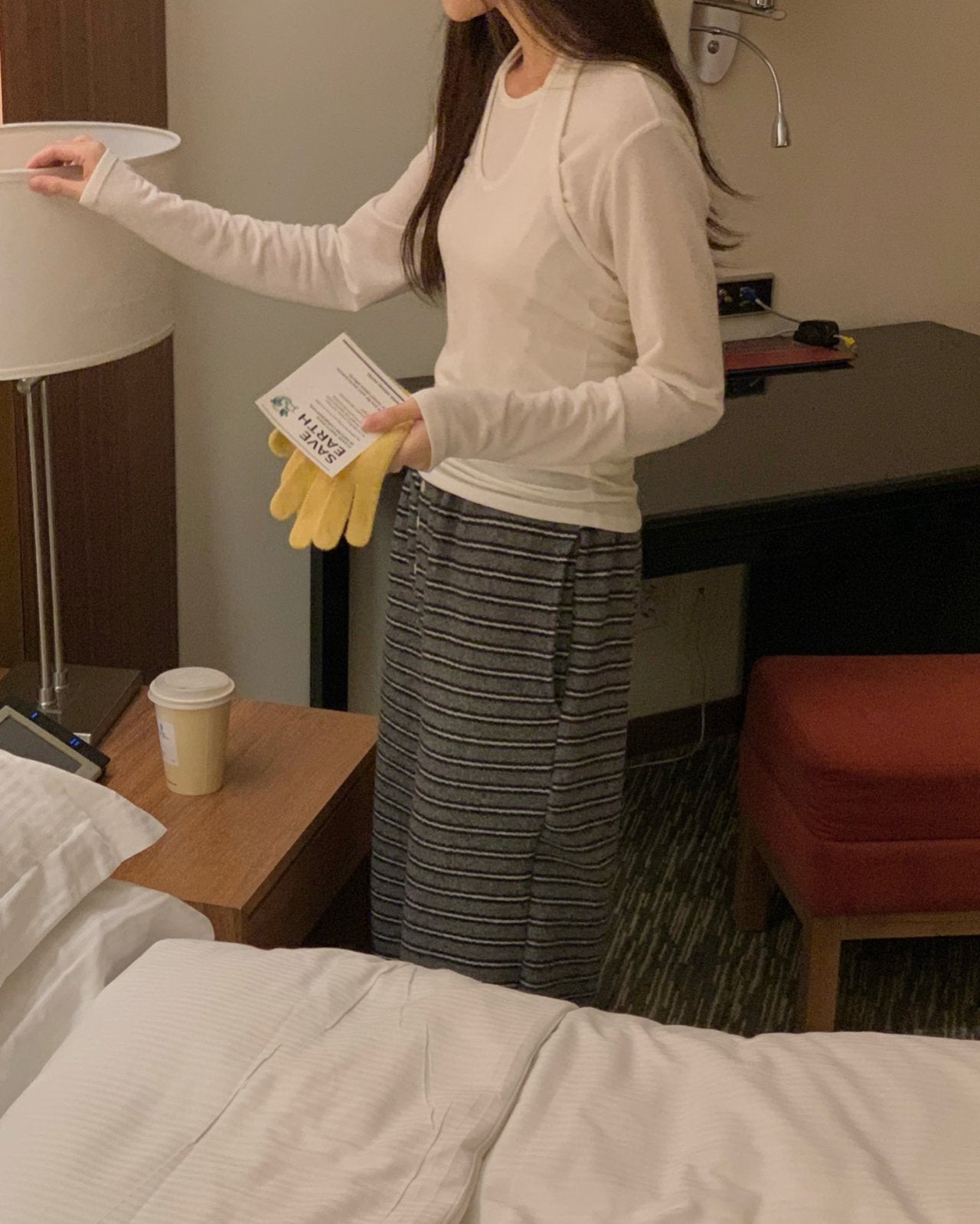 Halter sleeveless& T set-3col