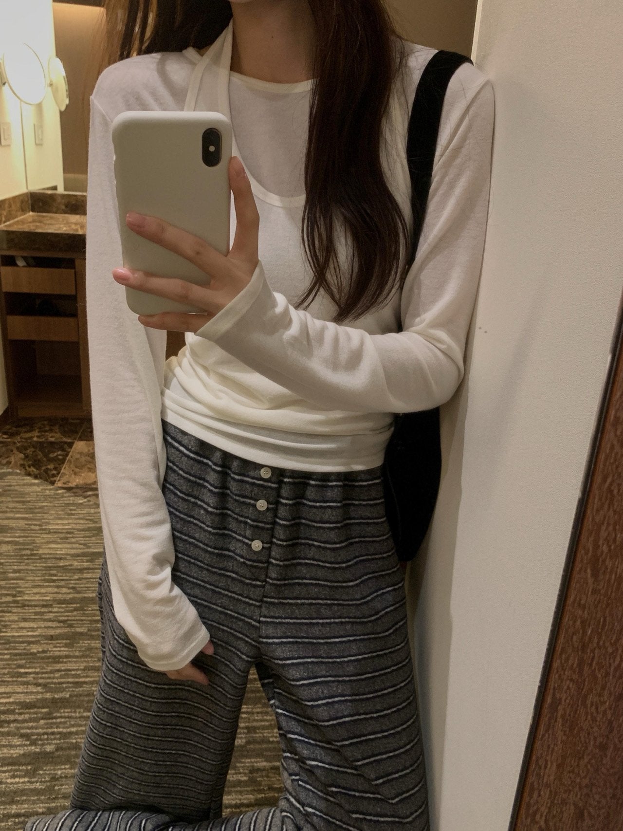 Halter sleeveless& T set-3col