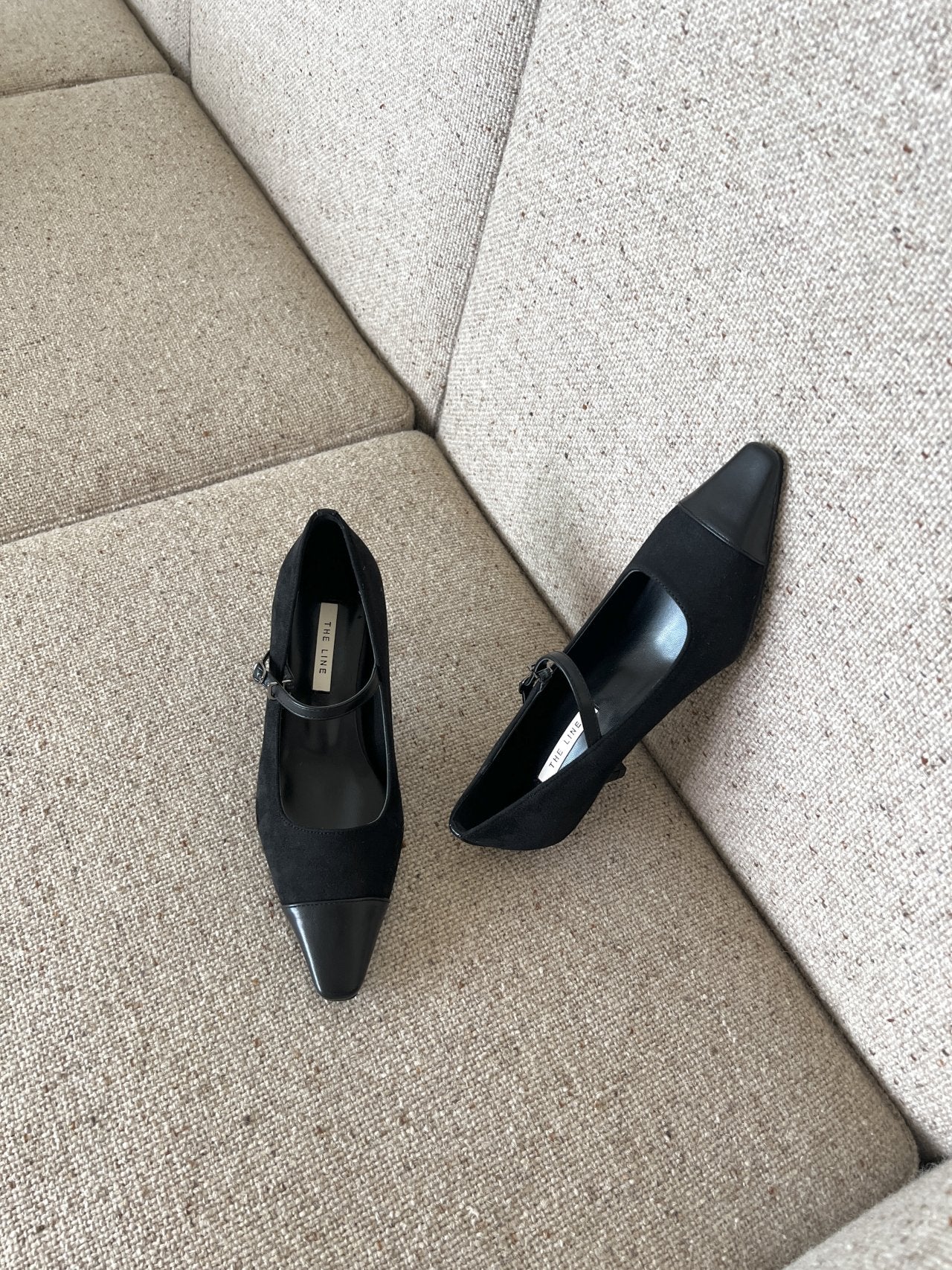 Wool Mary Jane 6cm Pumps