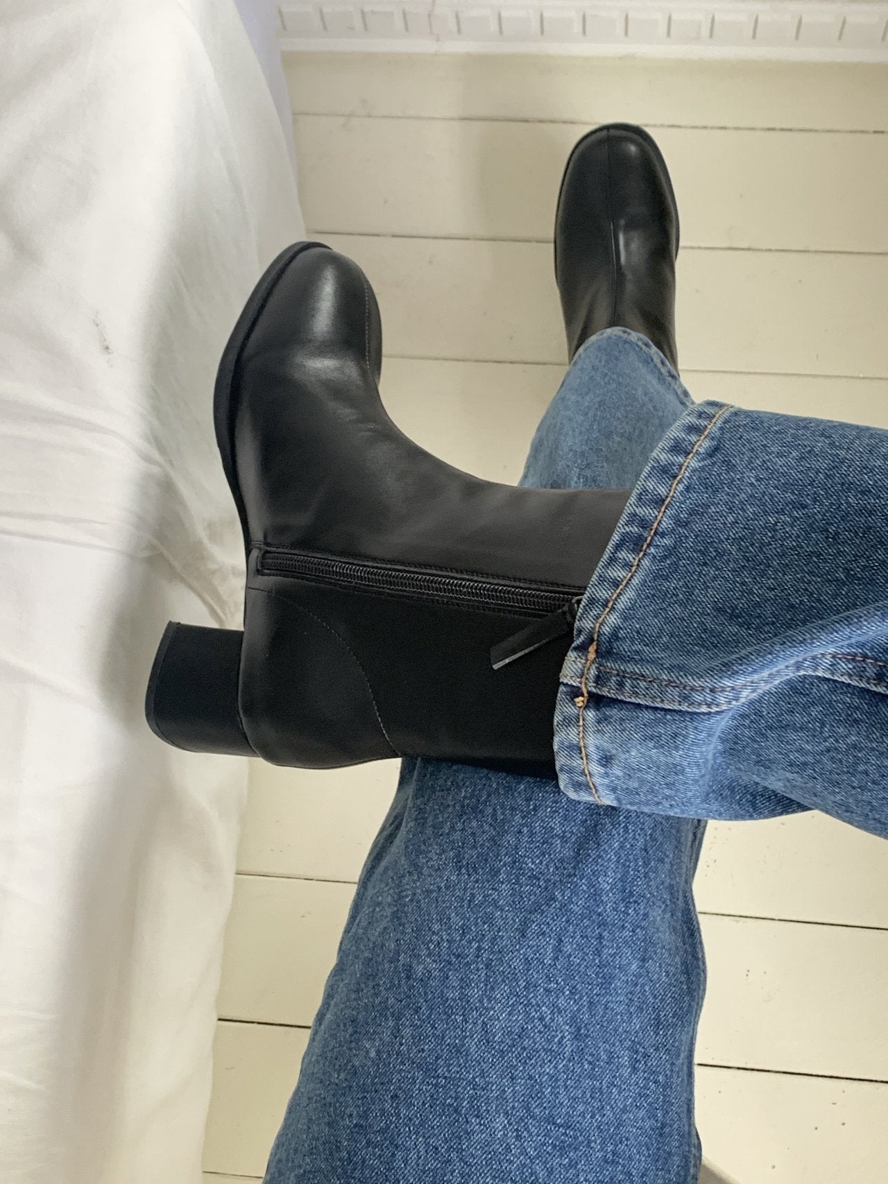 incision middle 5cm ankle boots