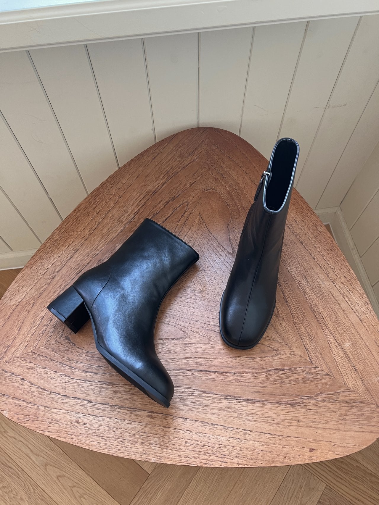 incision middle 5cm ankle boots