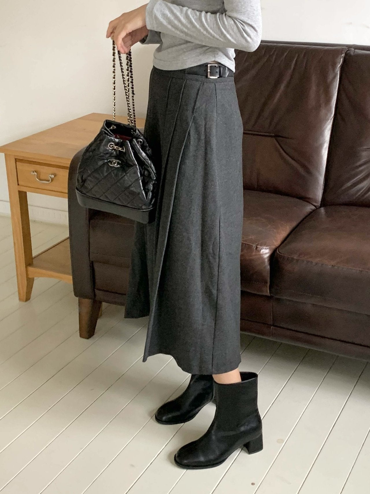 incision middle 5cm ankle boots