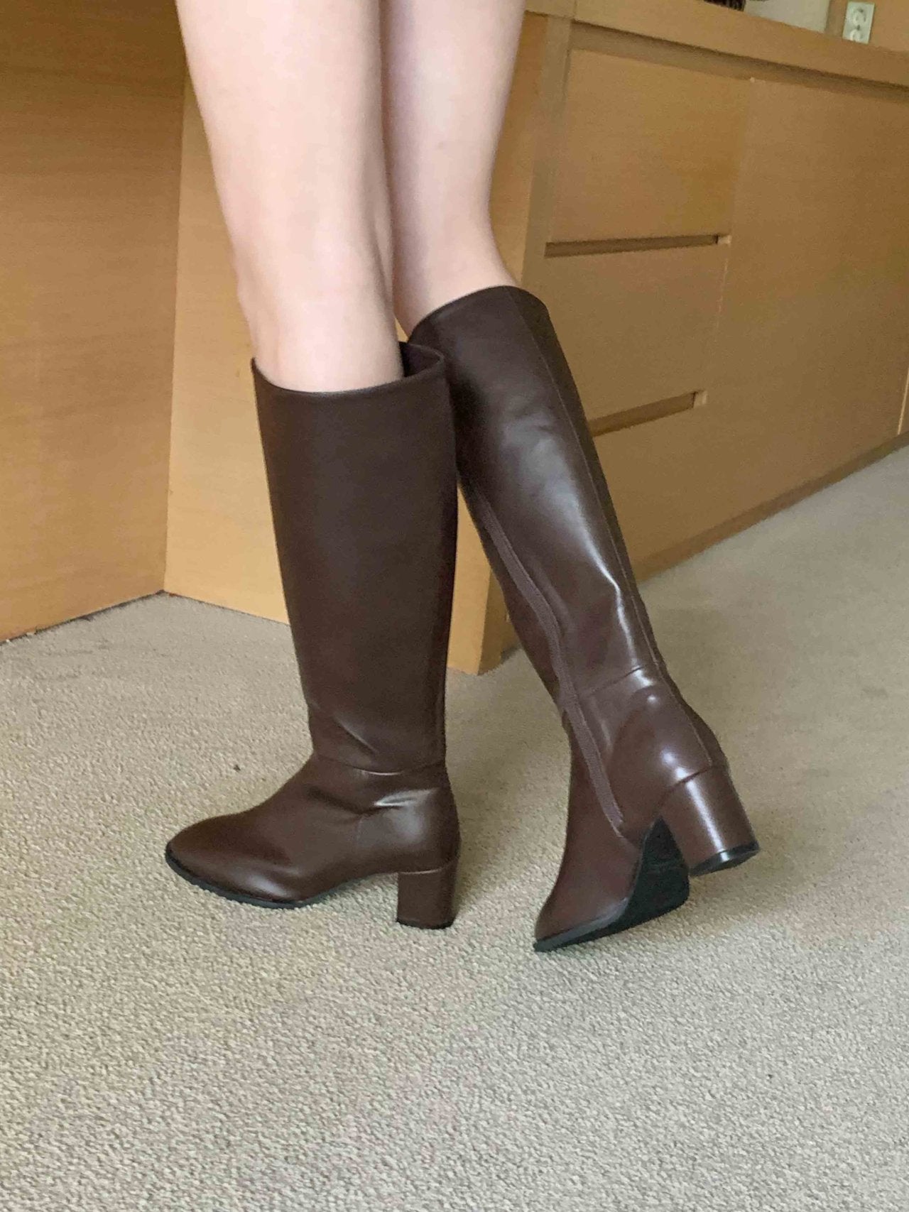 side incision simple 6cm long boot