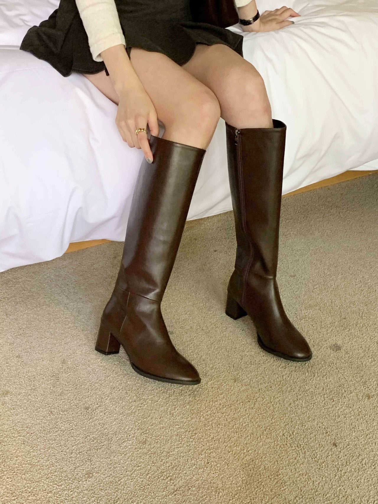 side incision simple 6cm long boot