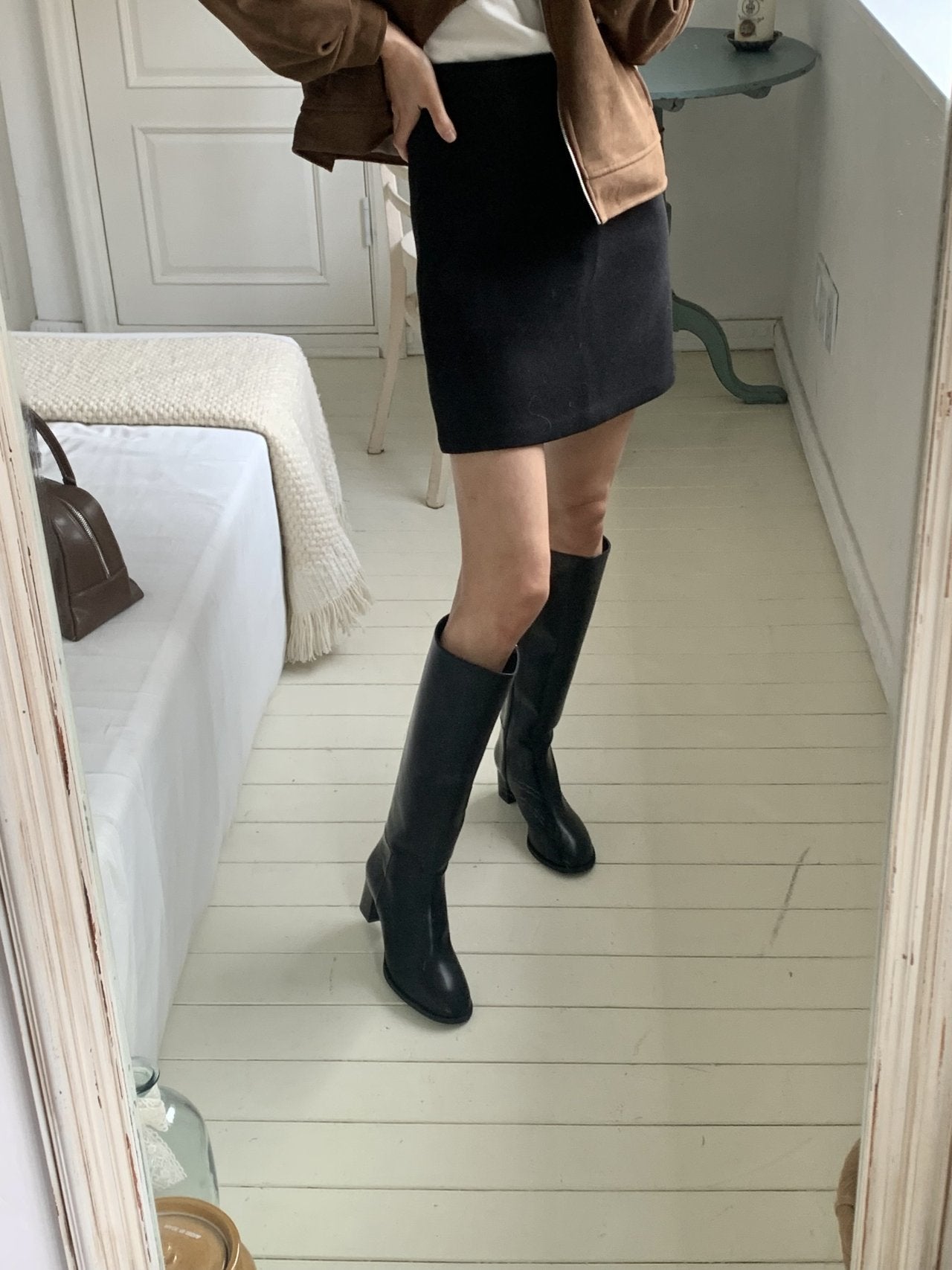 side incision simple 6cm long boot