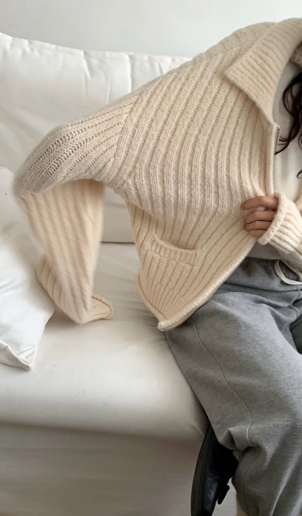 deondo fine hair zip up-3col