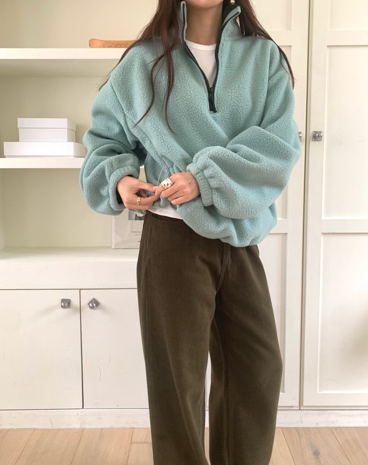 deondo Fleece Pullover-3col