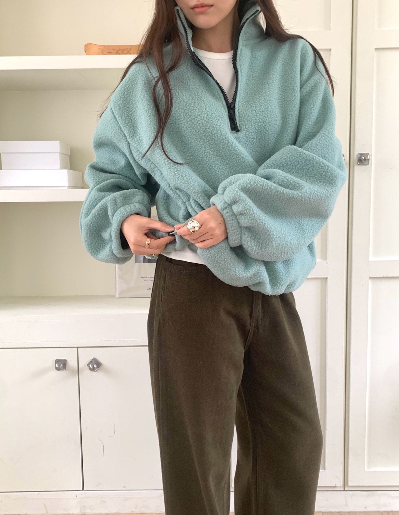 deondo Fleece Pullover-3col