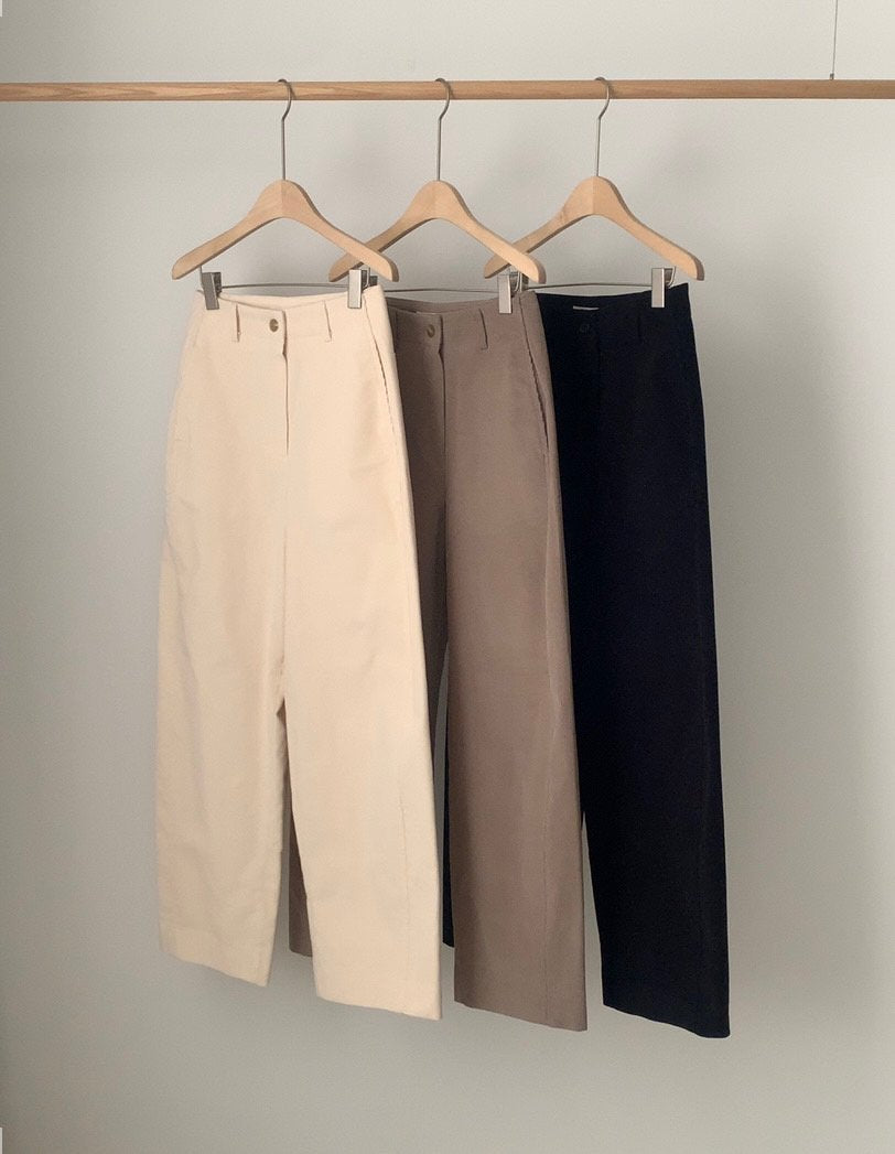 Corduroy boy pants-3col