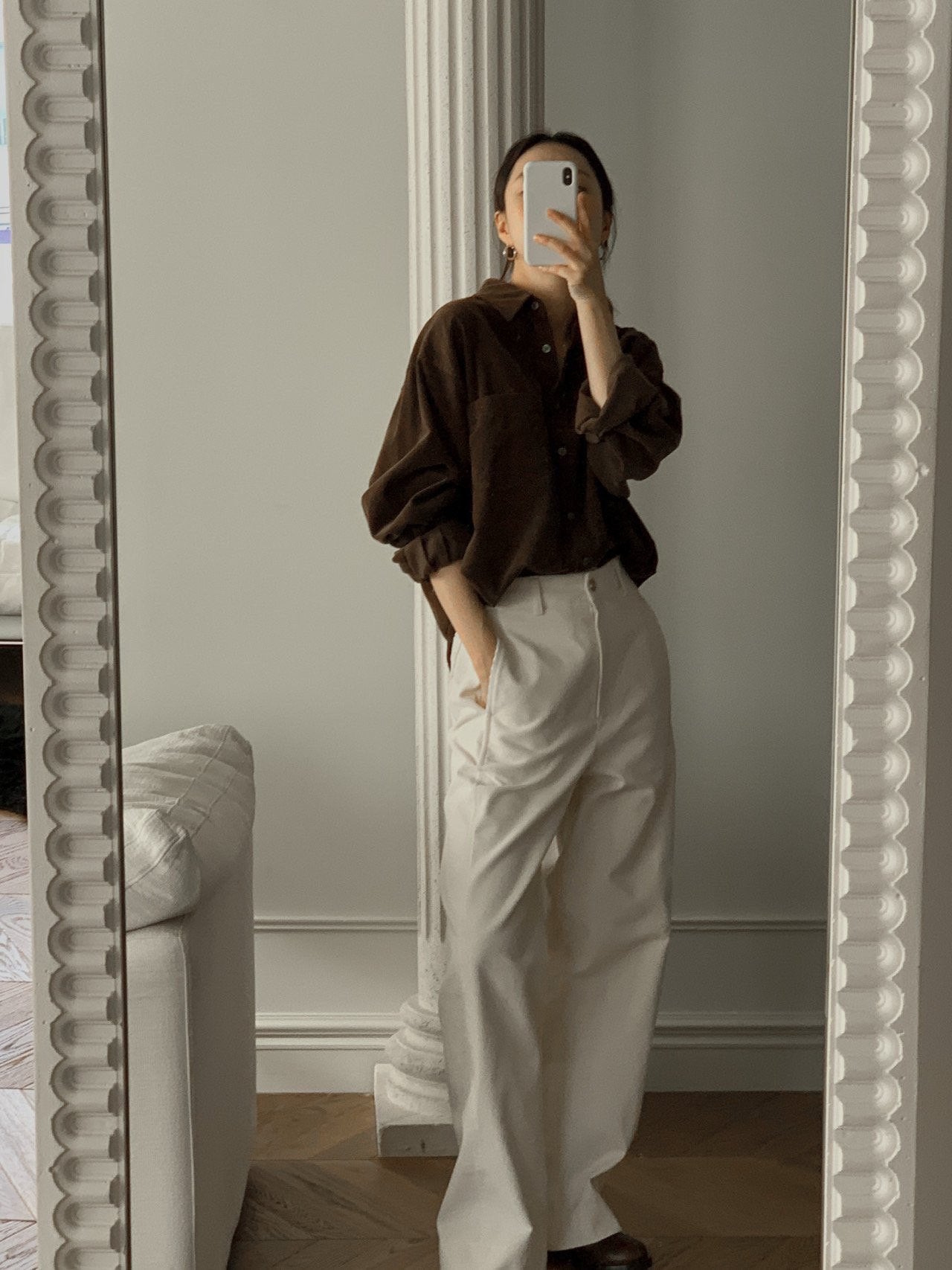 Corduroy boy pants-3col