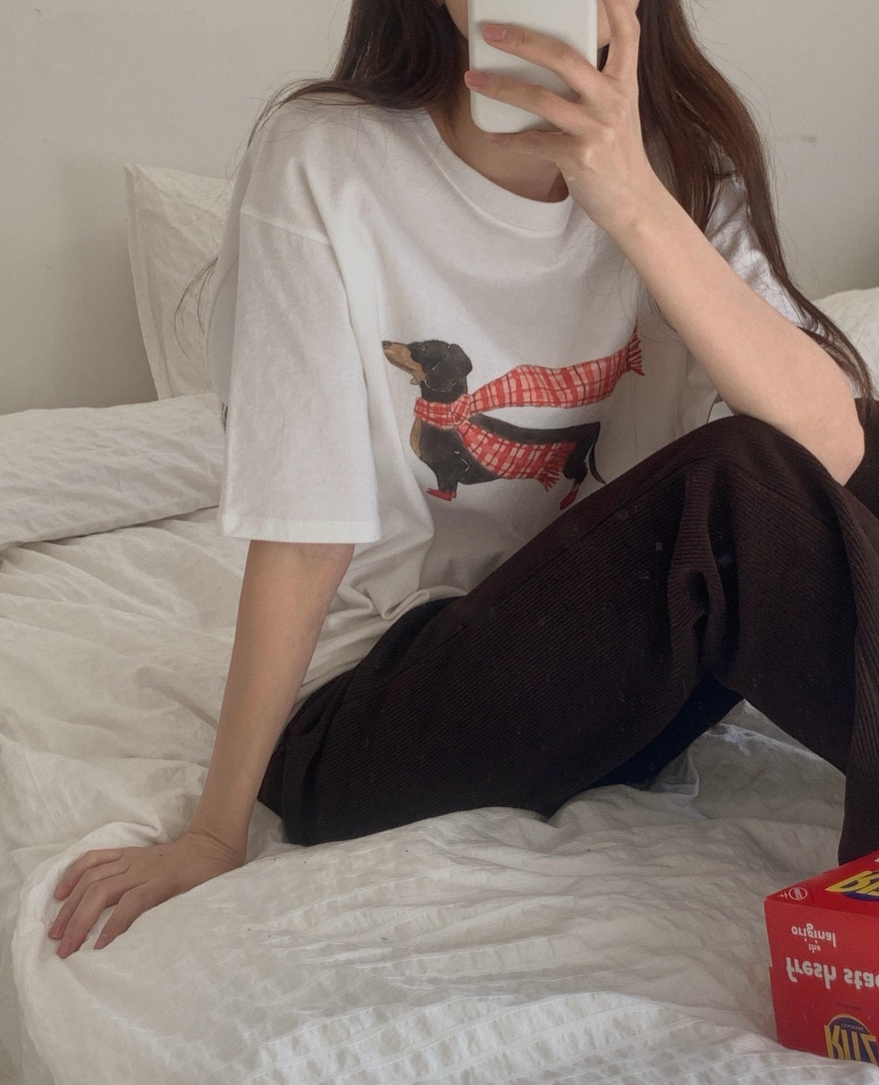 Dachshund gimo T-2col