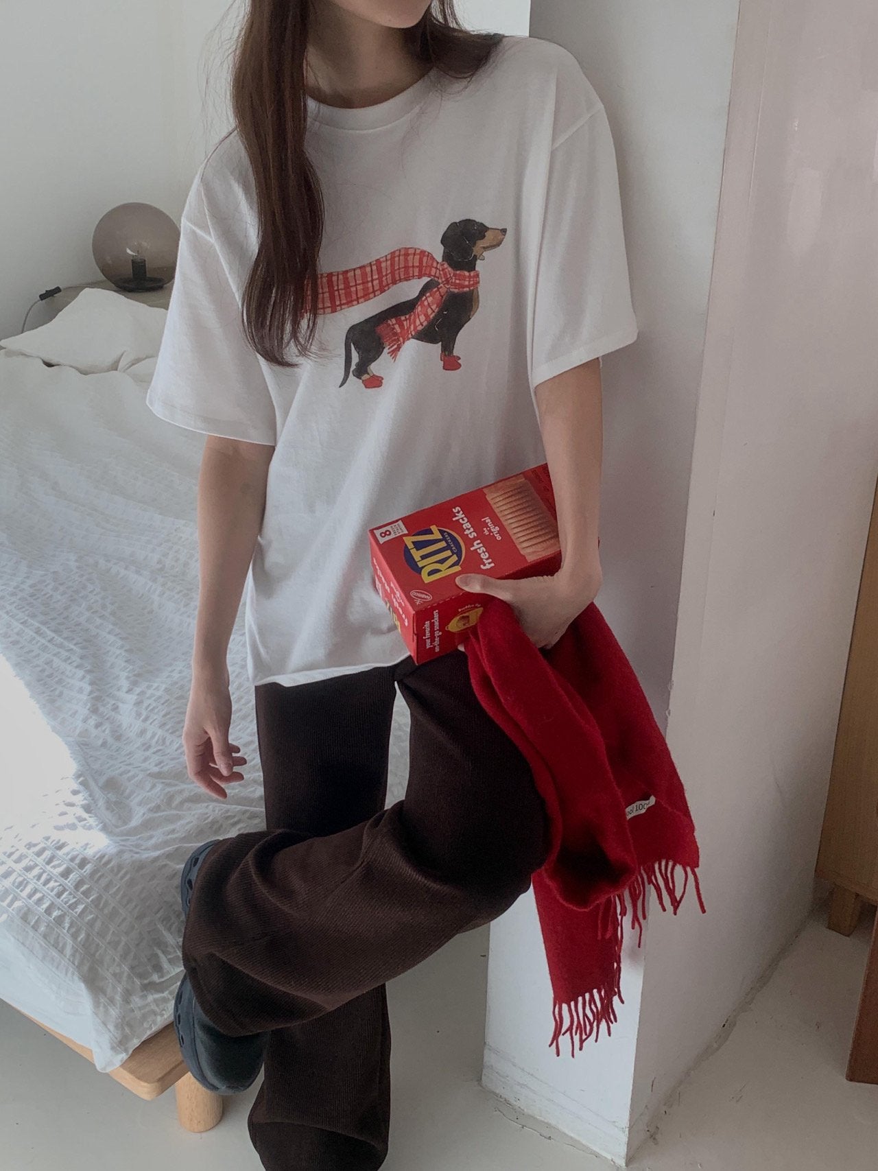 Dachshund gimo T-2col