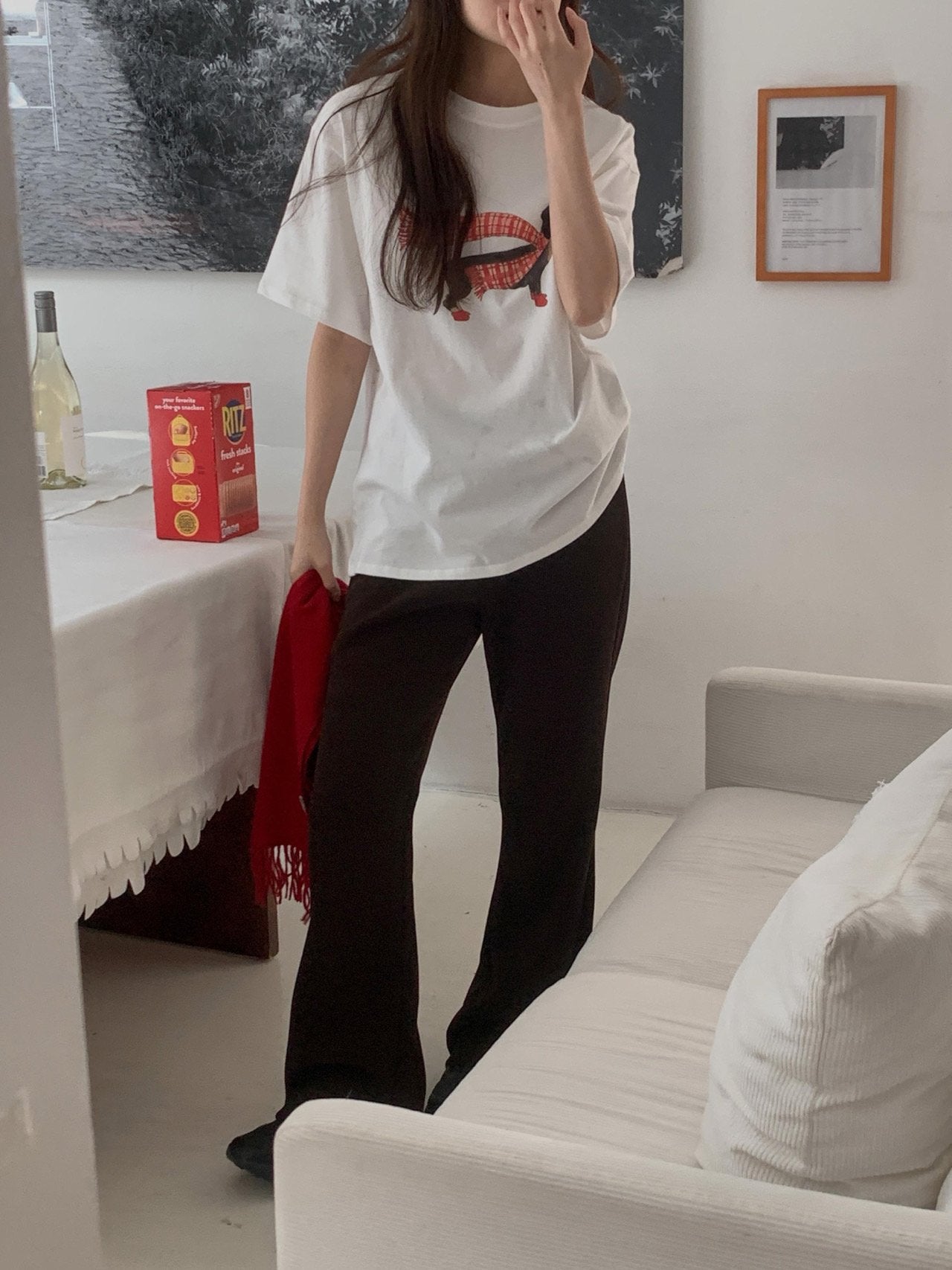 Dachshund gimo T-2col