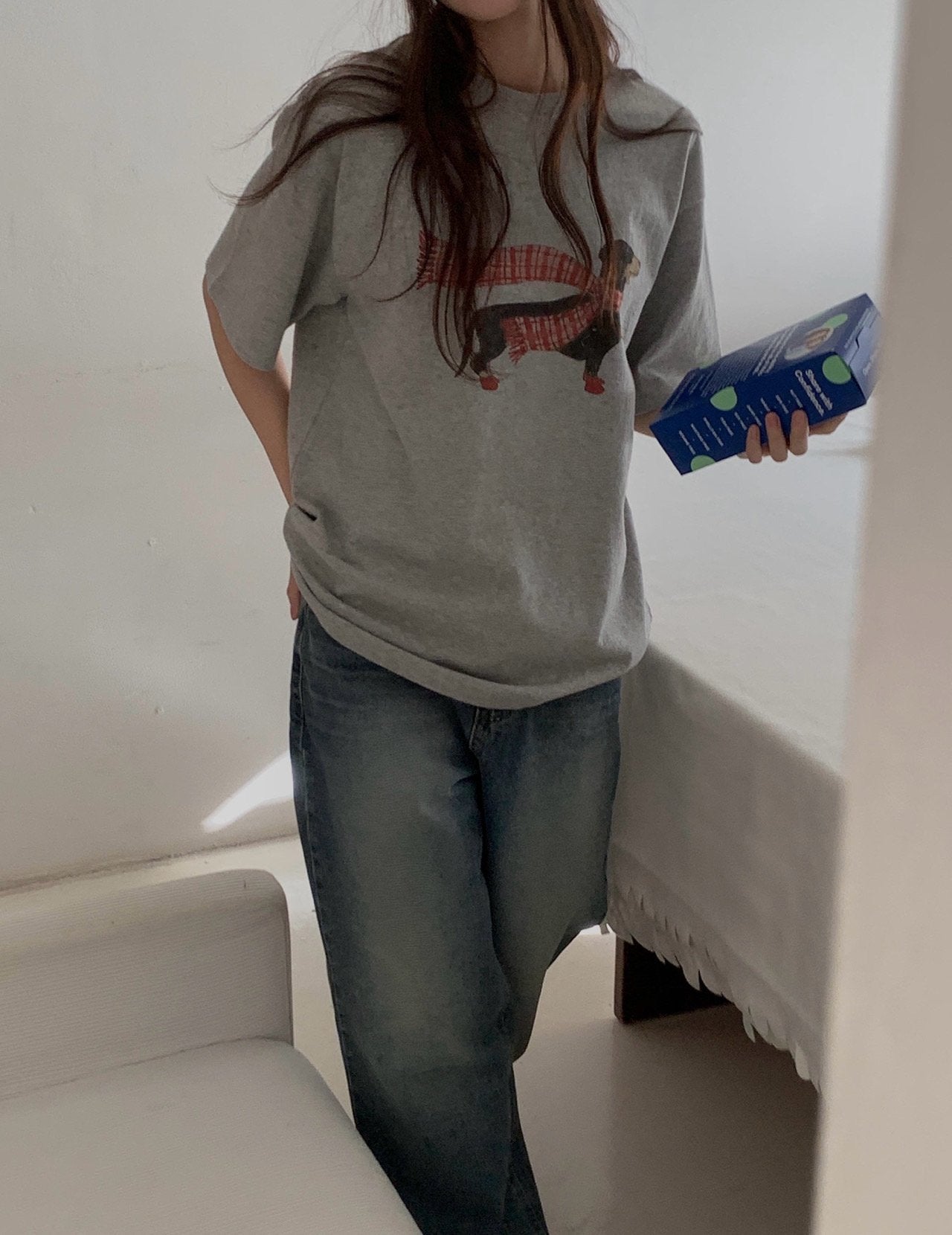 Dachshund gimo T-2col