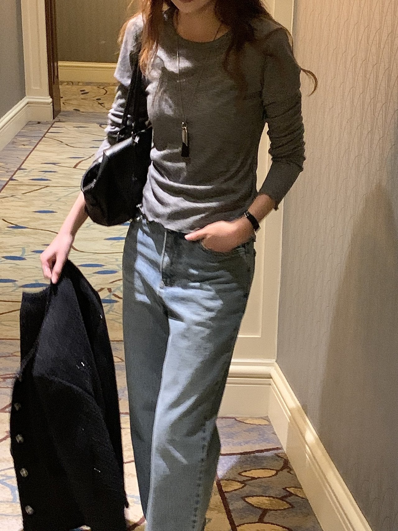 Maren round-beck frill T-2col