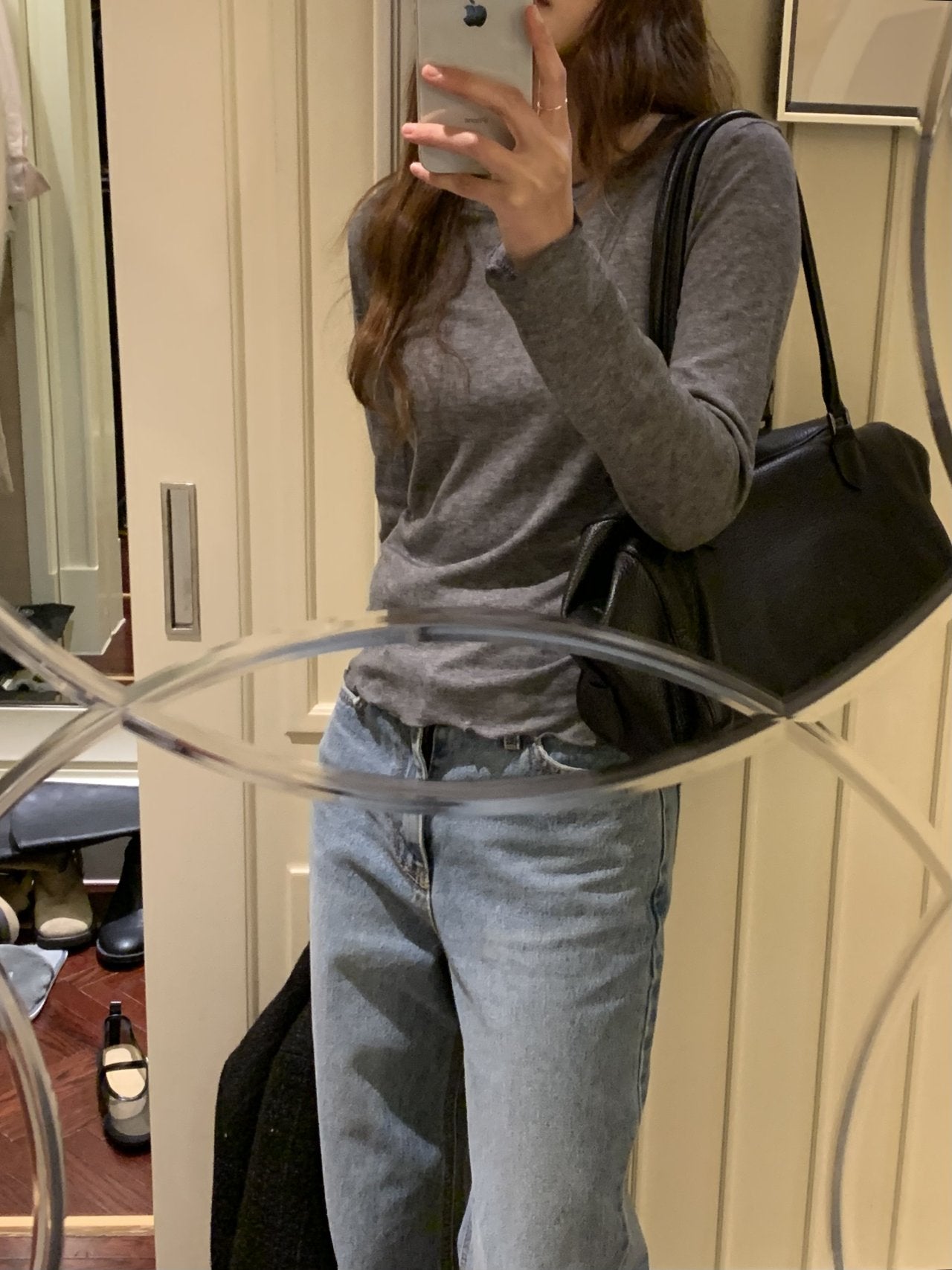 Maren round-beck frill T-2col