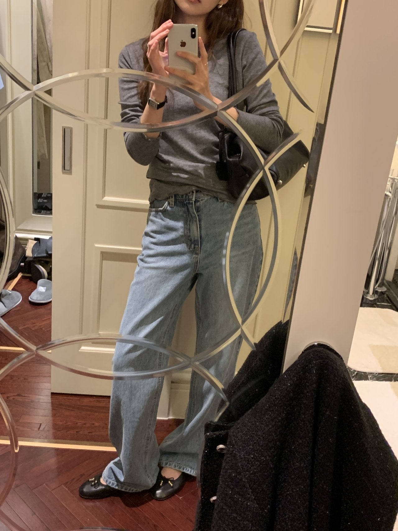 Maren round-beck frill T-2col