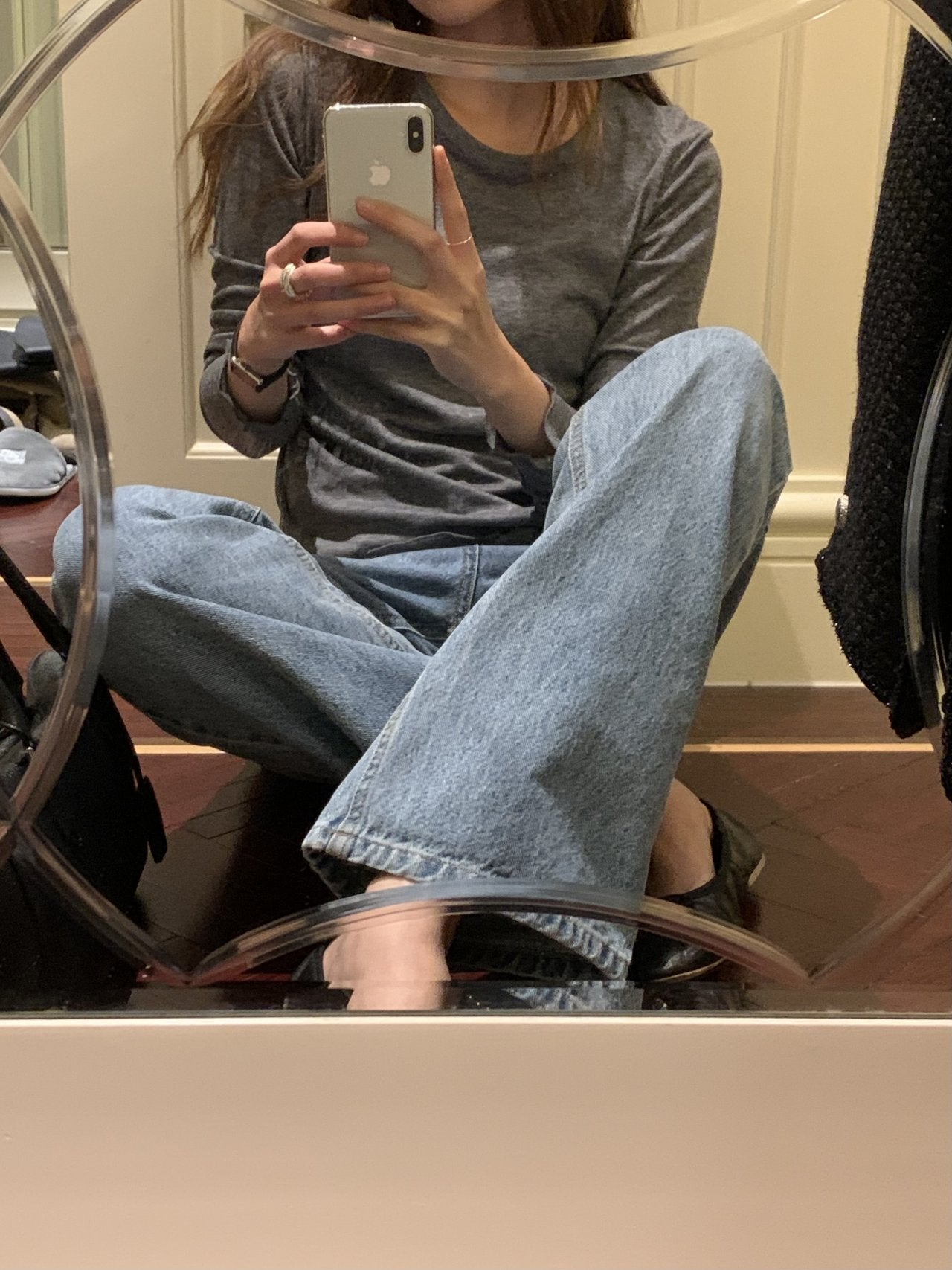 Maren round-beck frill T-2col