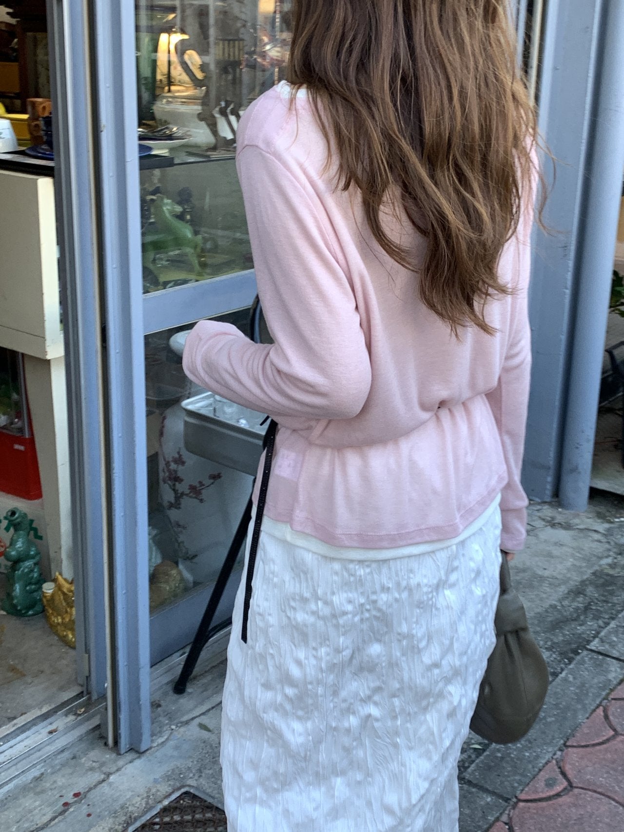 Bay wool tencel boat neck T-5col