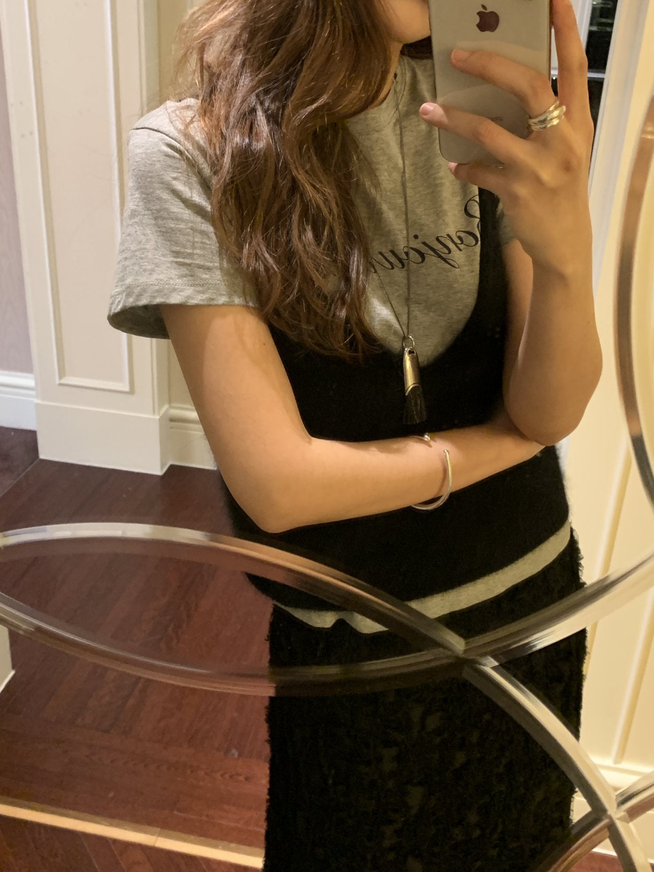 Fleur cherry short-sleeve T-2col