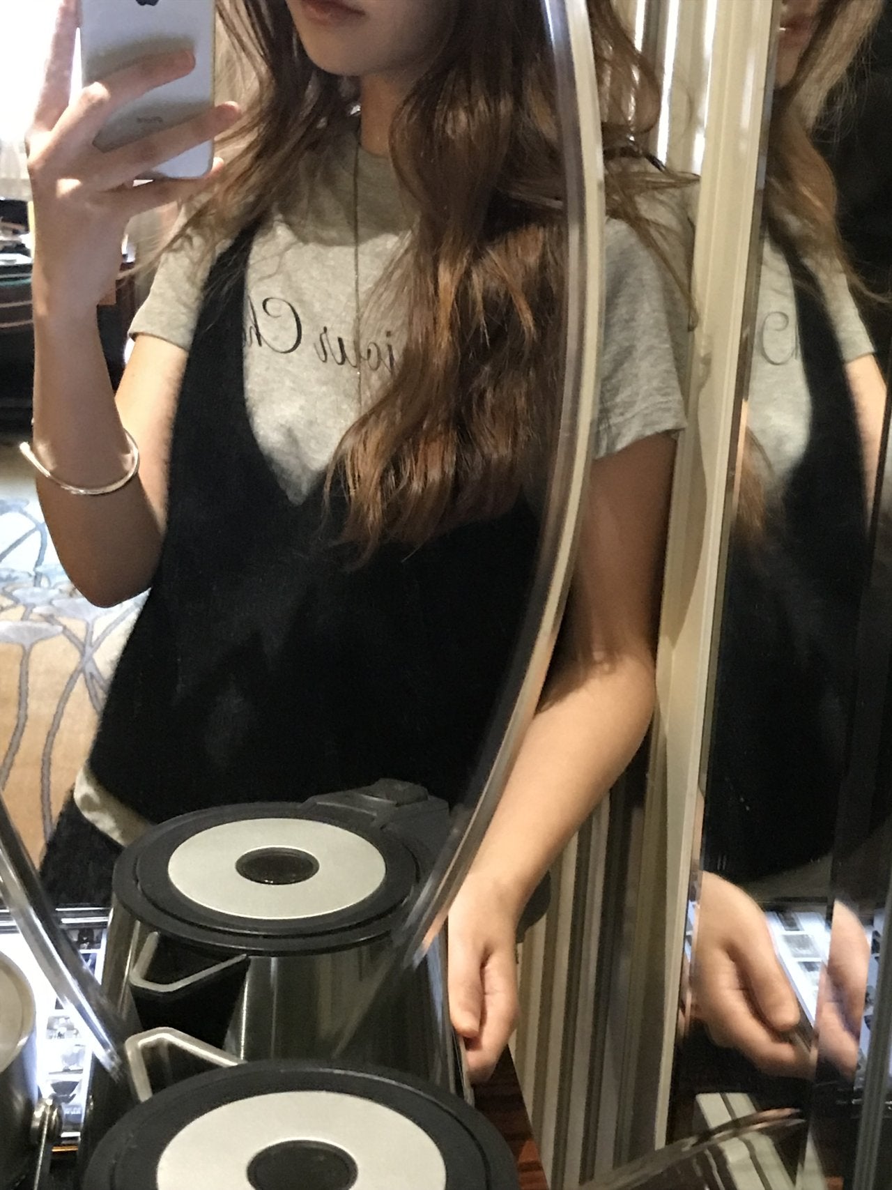 Fleur cherry short-sleeve T-2col