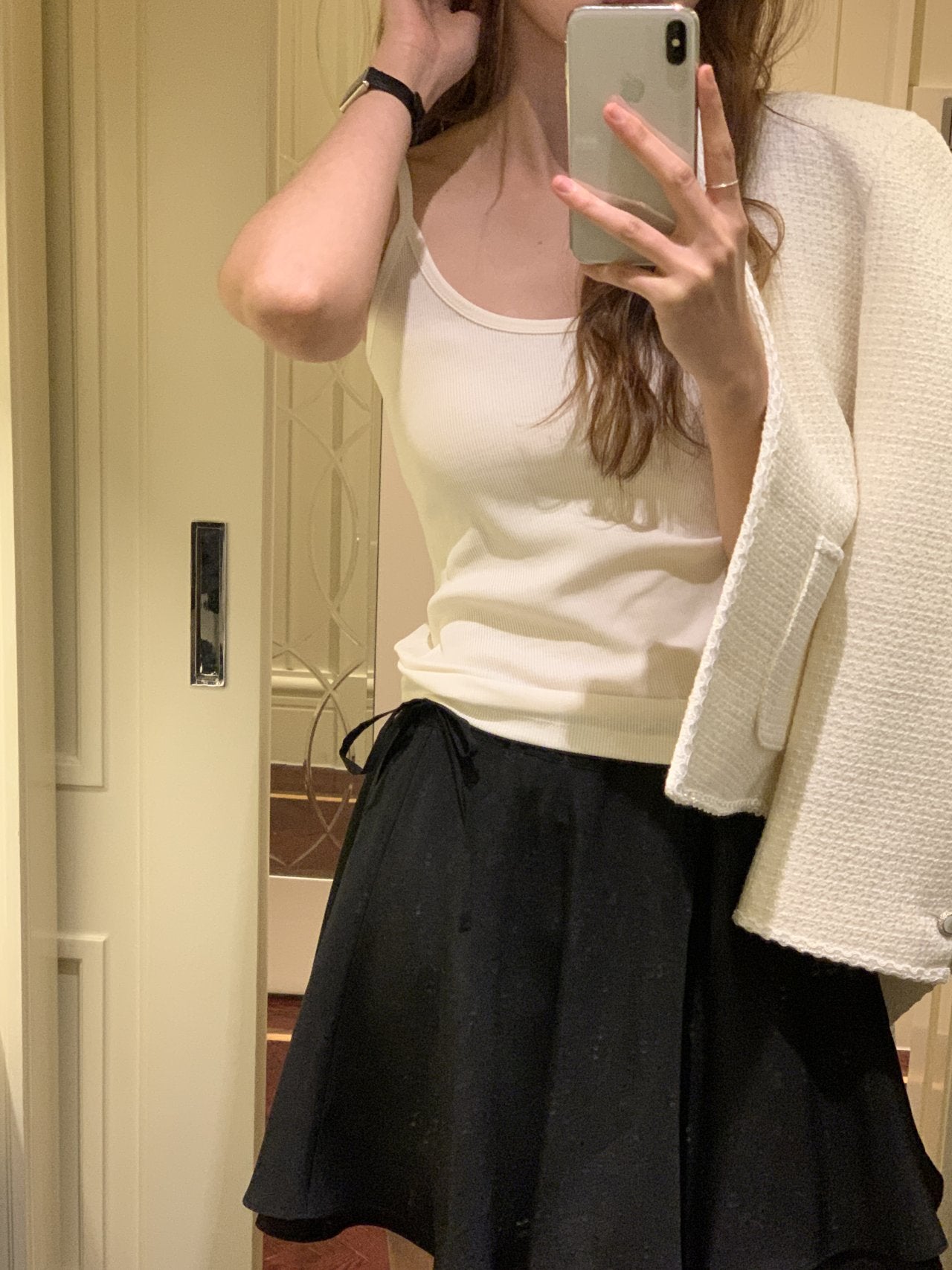 Ella flat rib sleeveless-5col