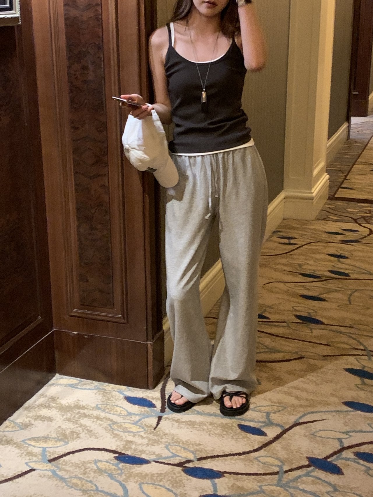 Ella flat rib sleeveless-5col