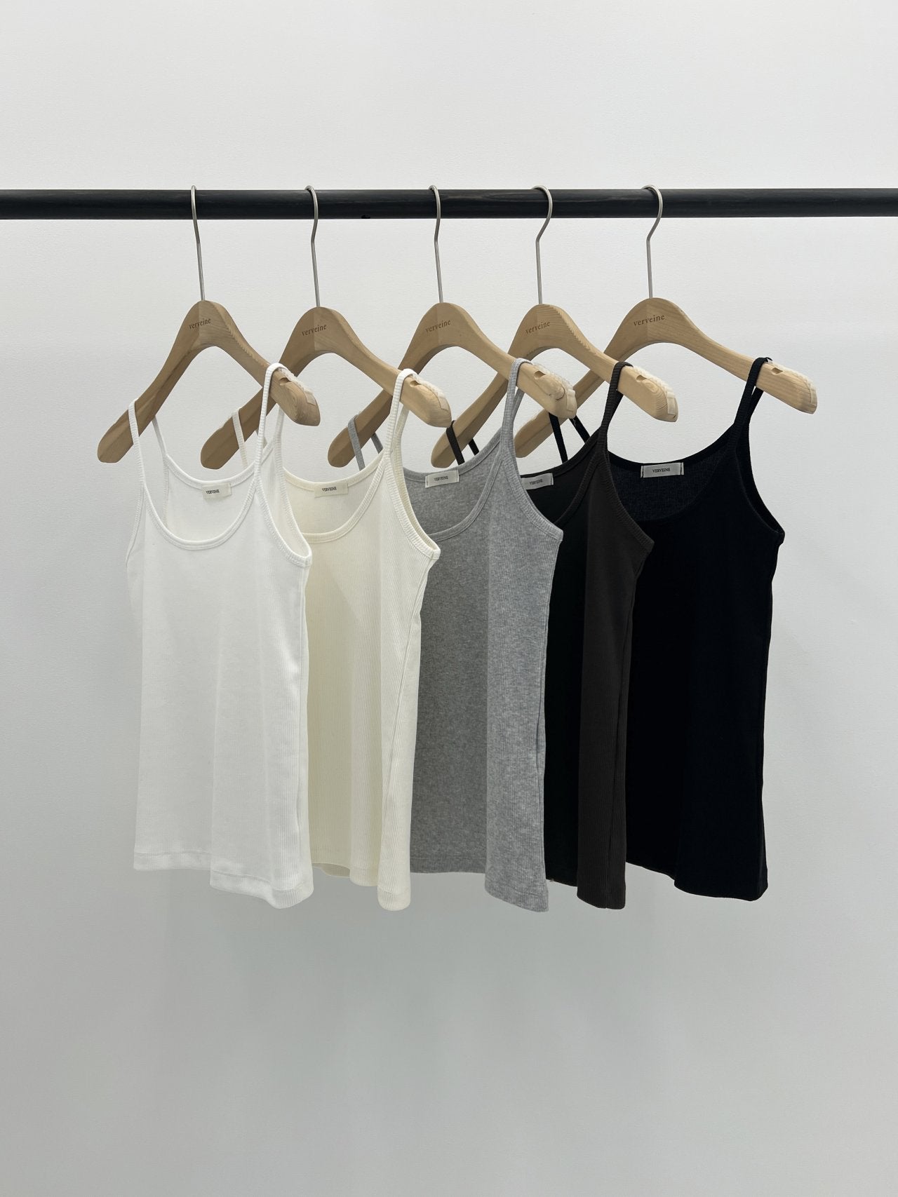 Ella flat rib sleeveless-5col