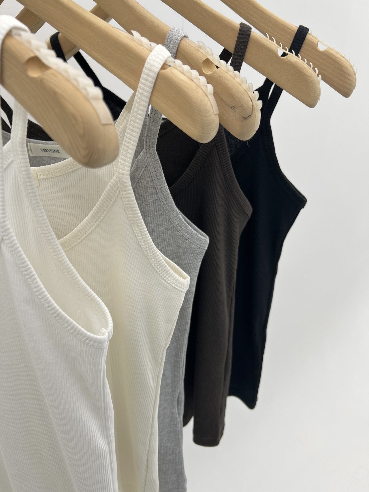 Ella flat rib sleeveless-5col