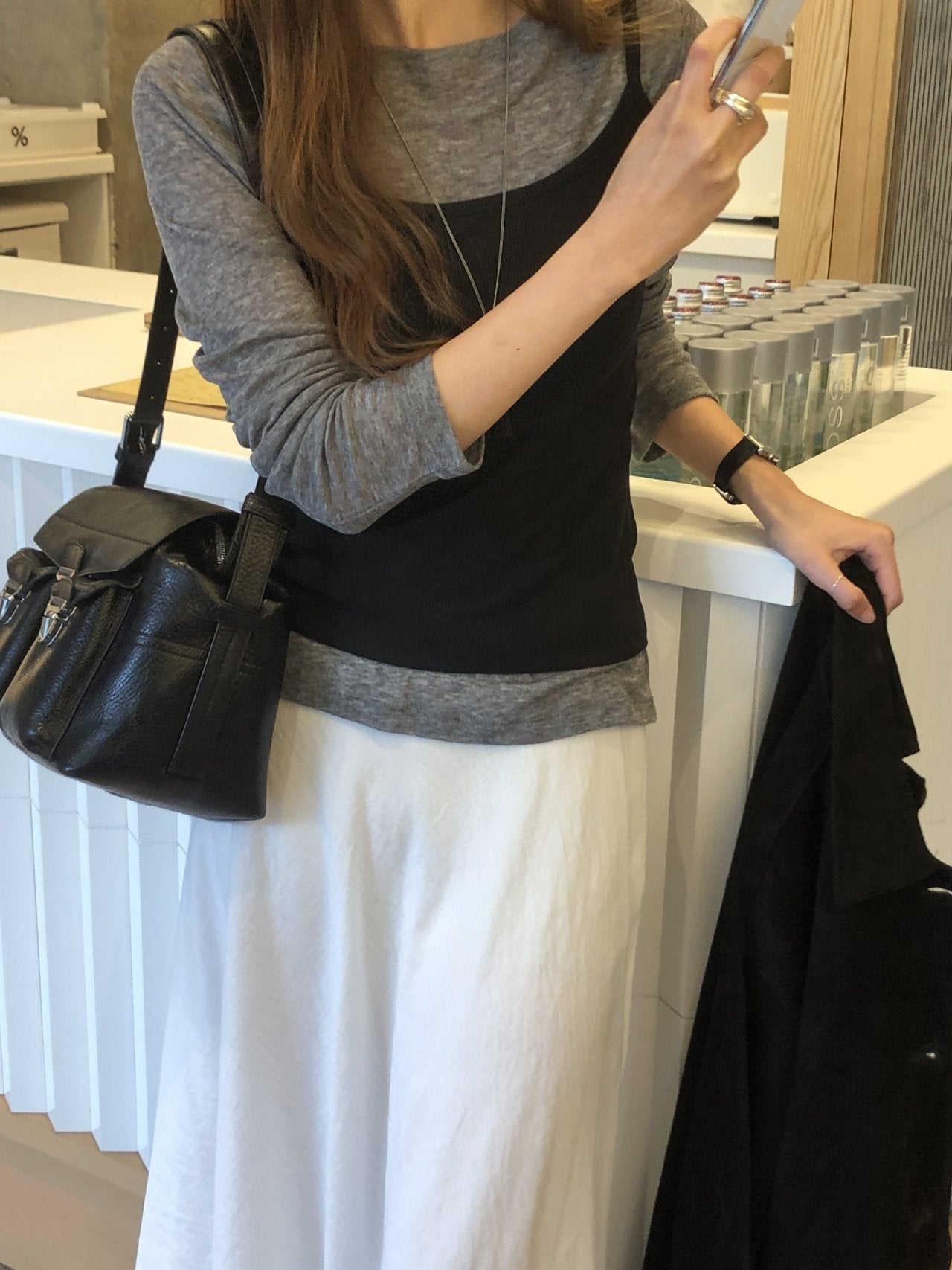 Ella flat rib sleeveless-5col