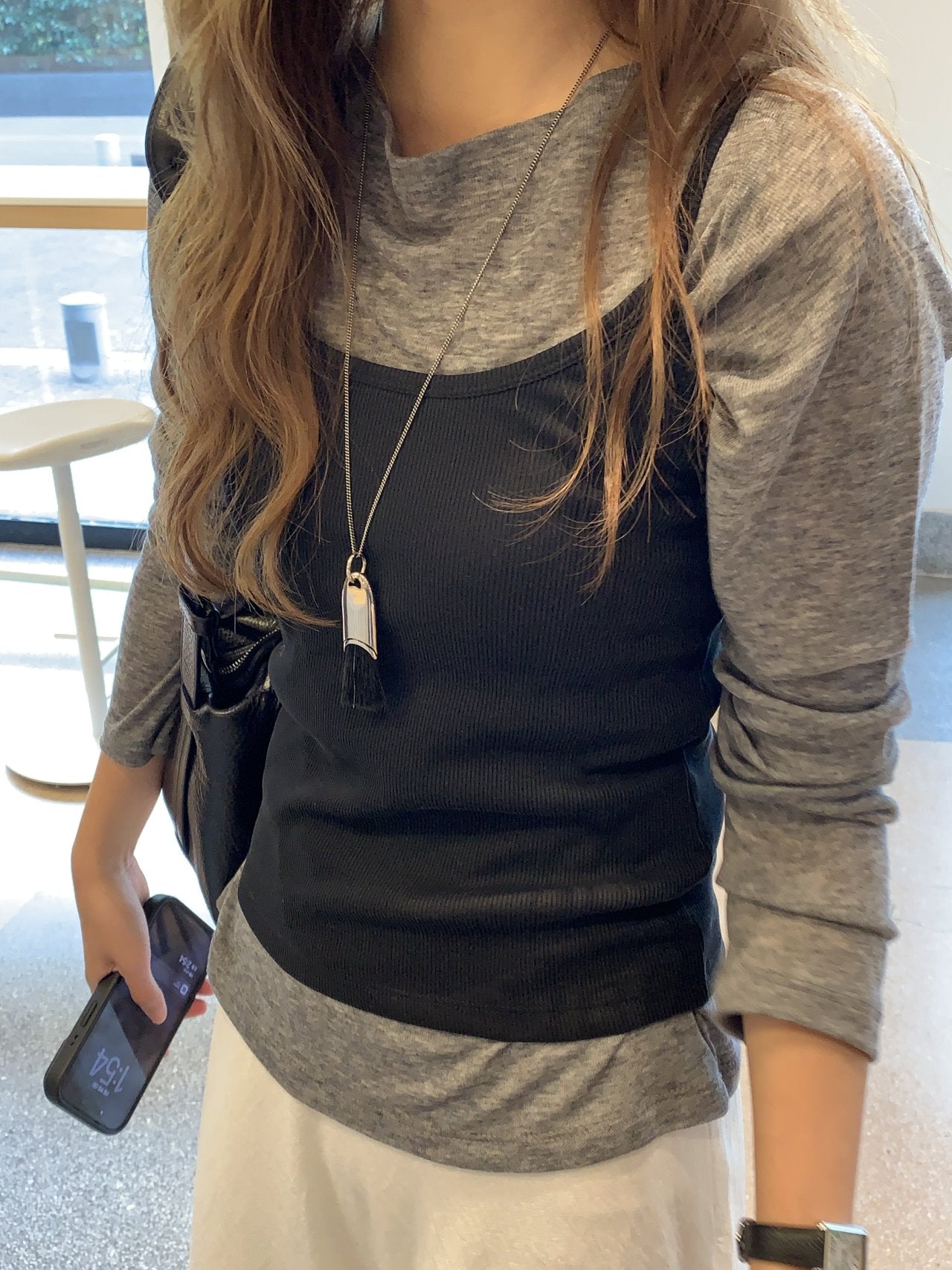 Ella flat rib sleeveless-5col