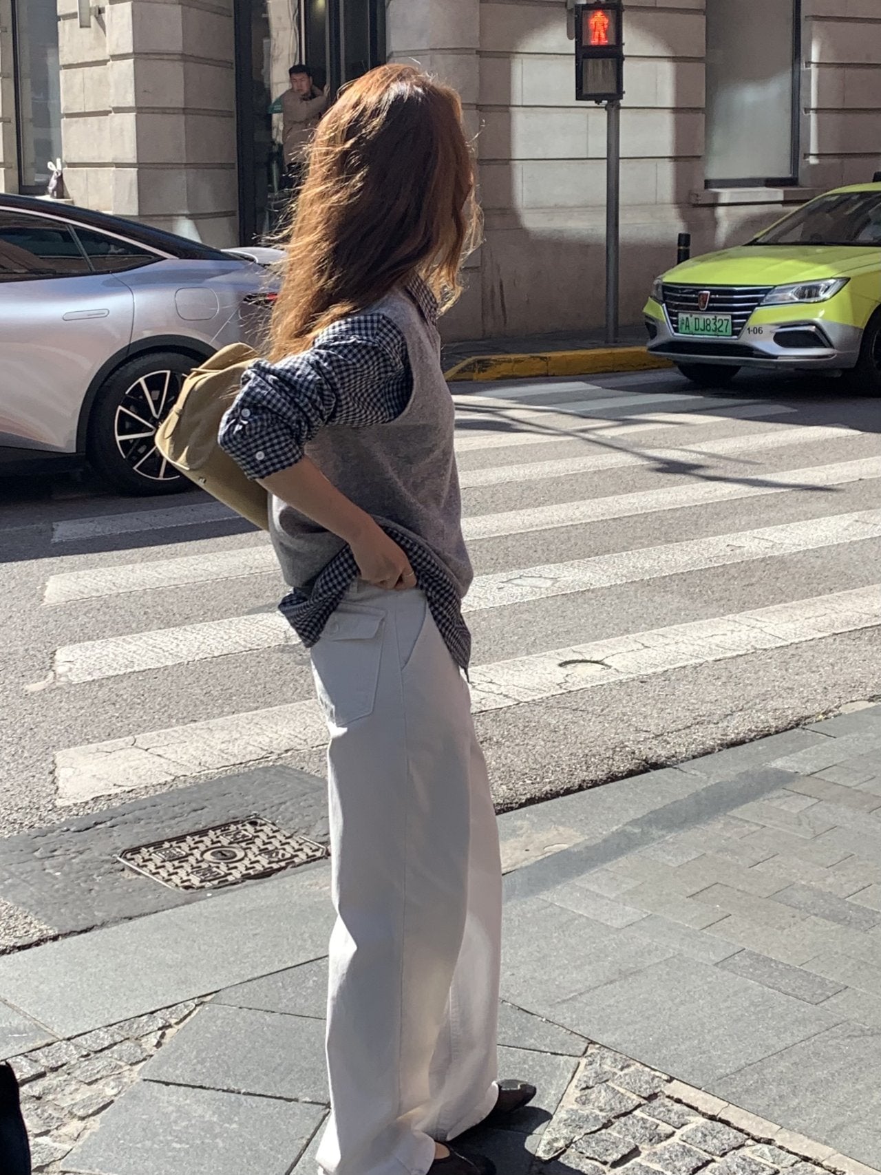 Marlow side adjust stone-washed pants-3col