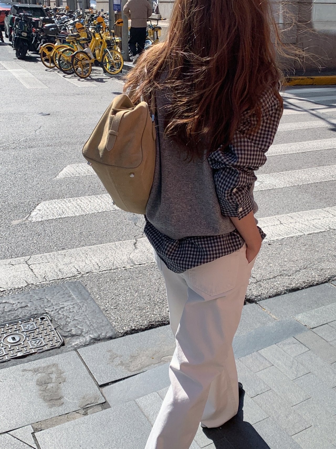 Marlow side adjust stone-washed pants-3col