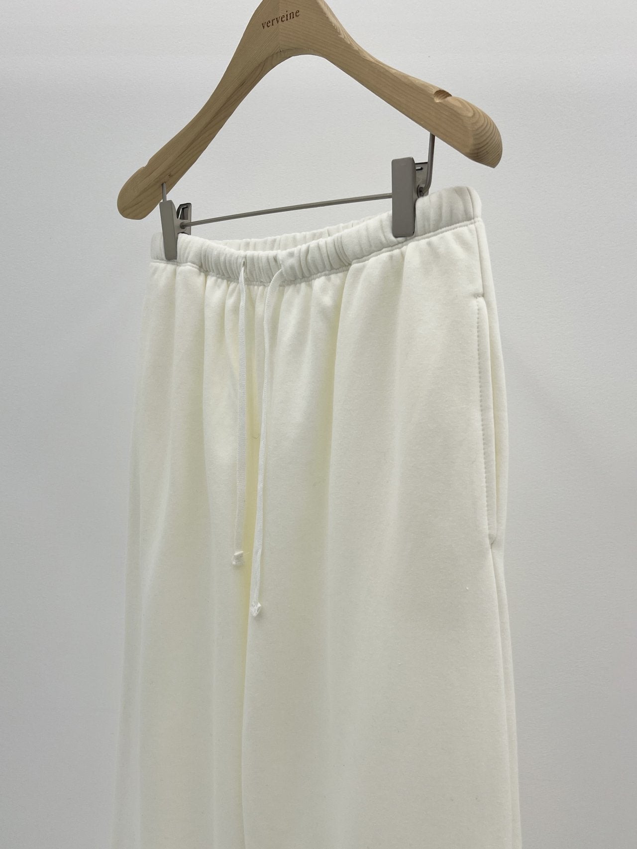 Easy wide sweatpants-4col