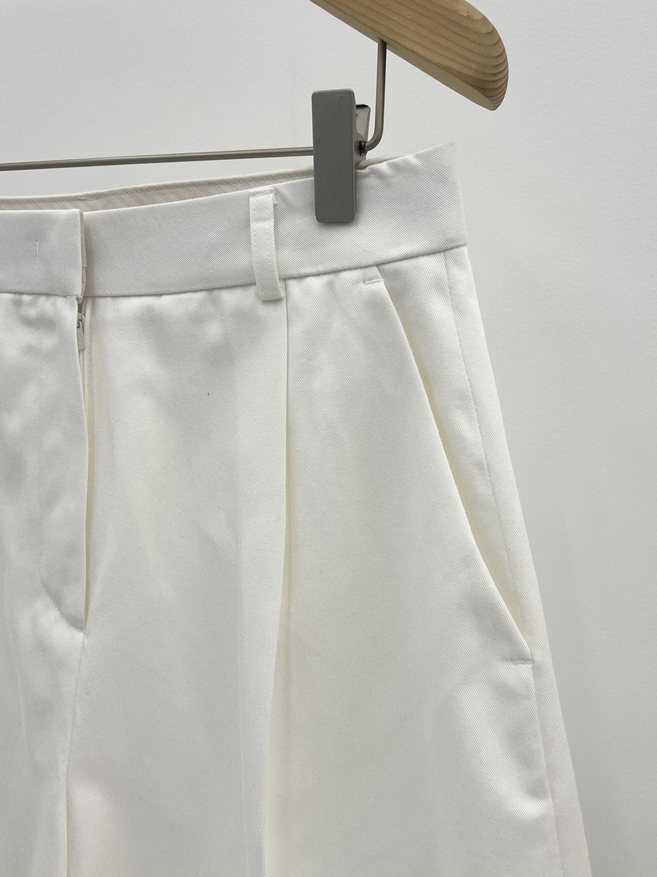 Classic pintuck half pants-3col