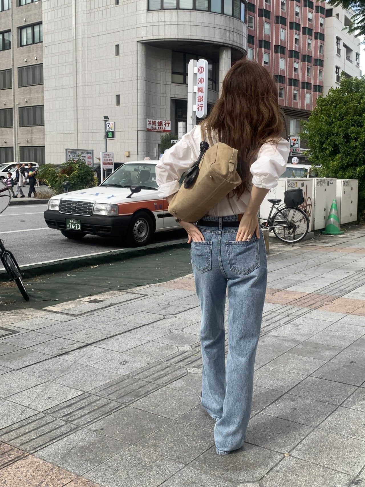 Rora straight-fit denim