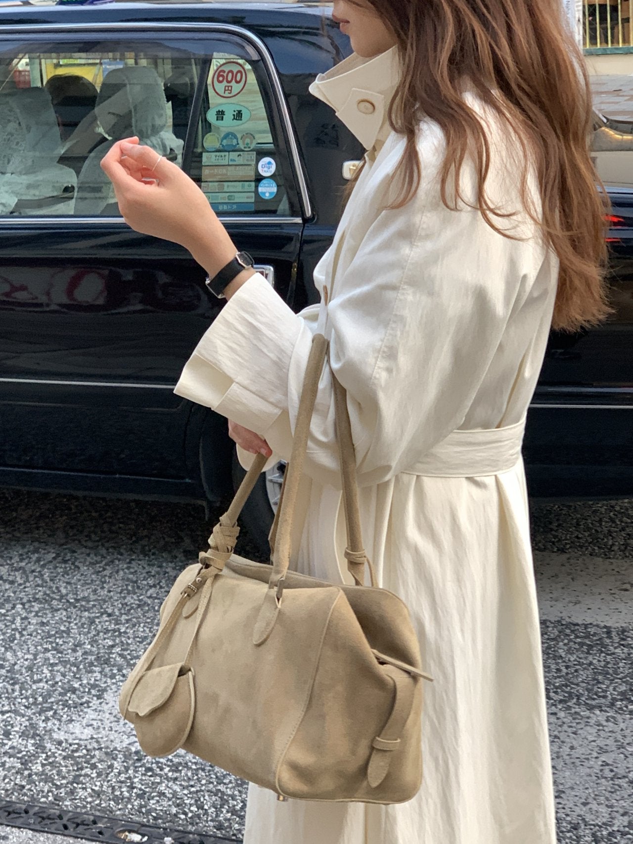 Selly cow leather mini bag-2col