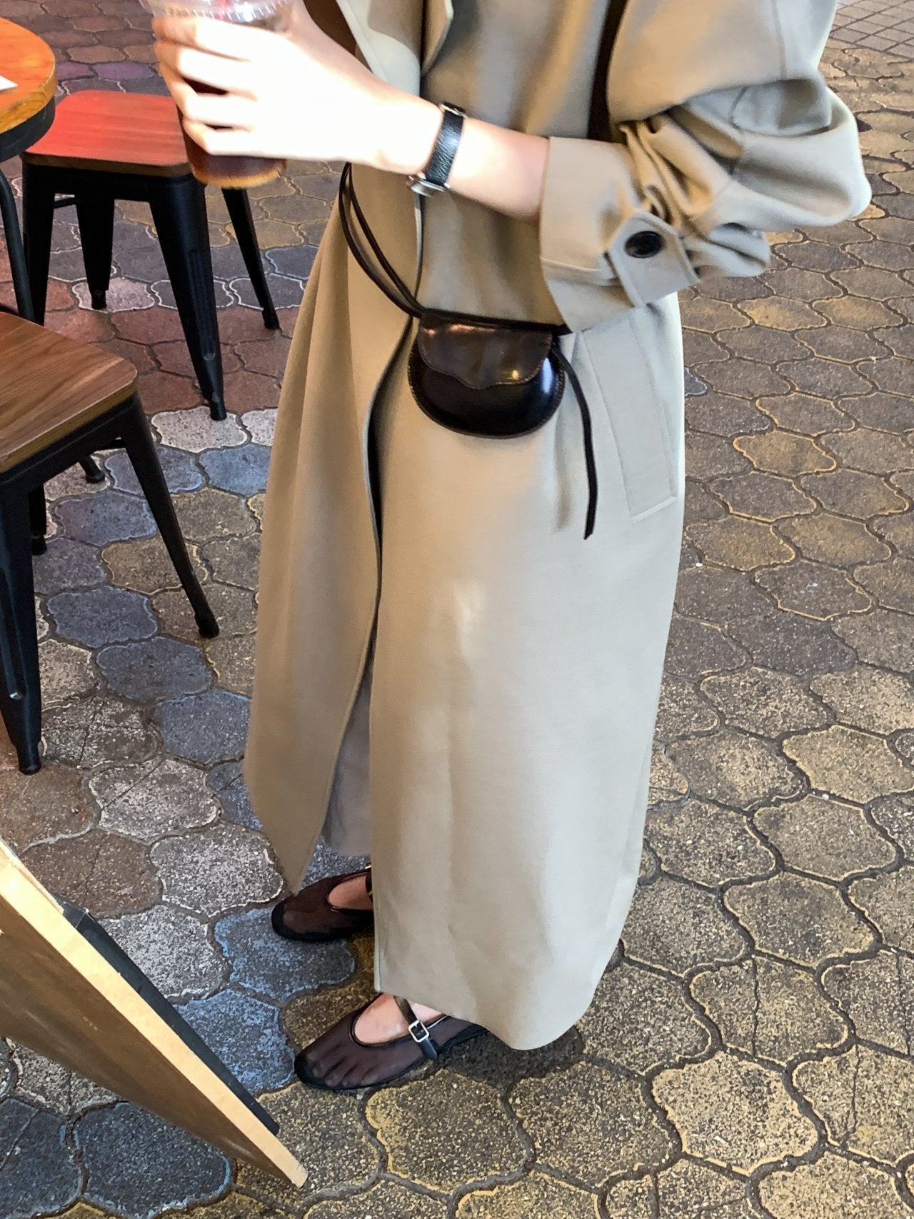 Selly cow leather mini bag-2col