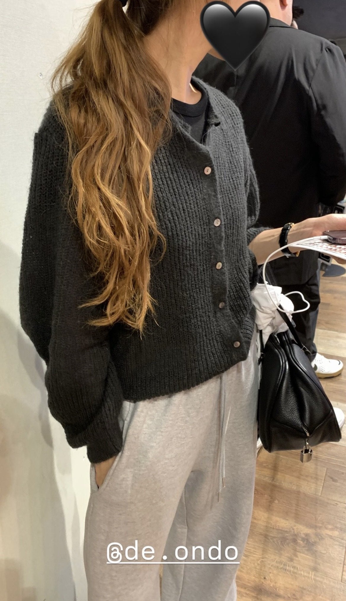 deondo mohair hachi cardigan-4col