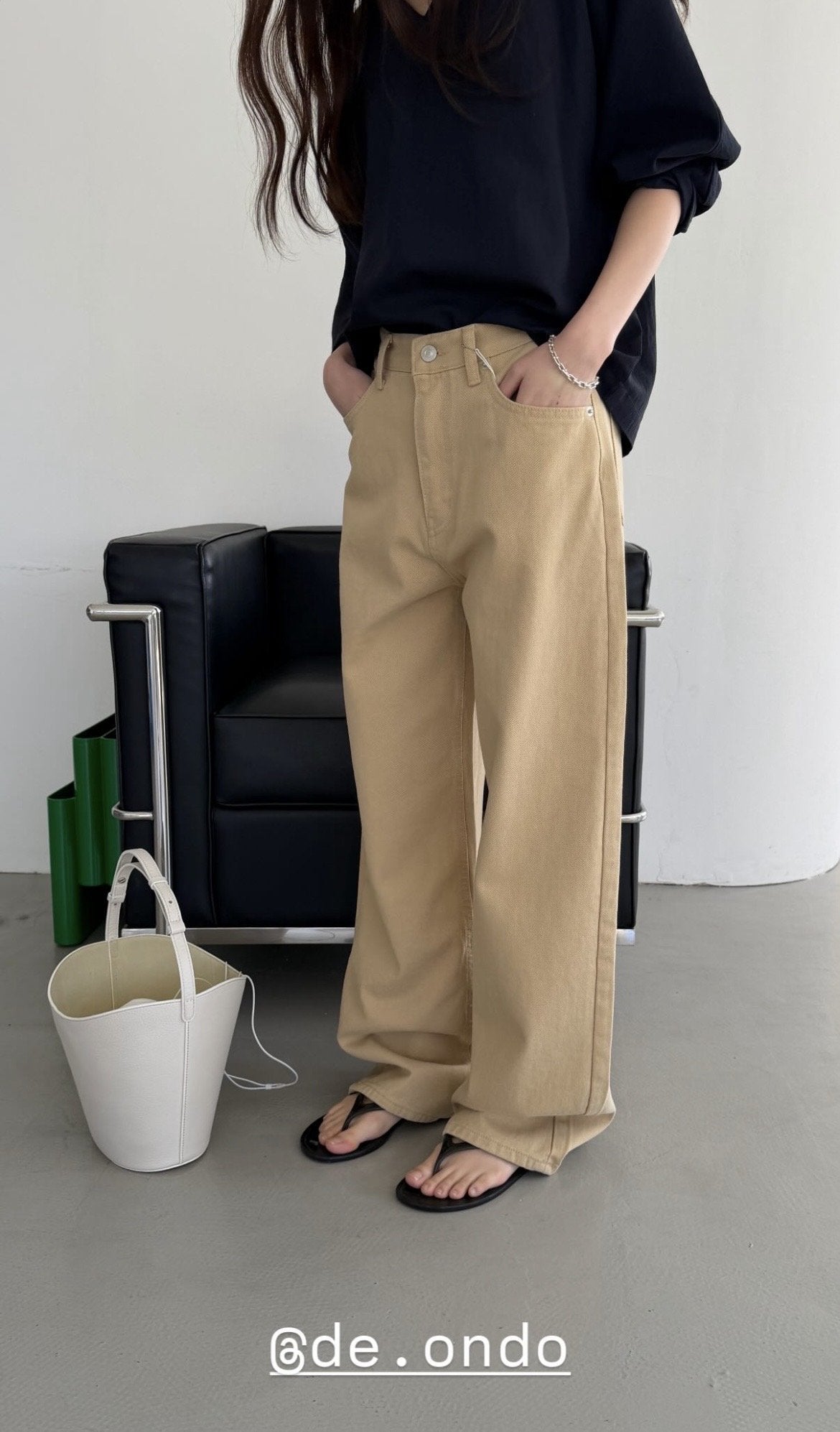 deondo butter cream denim