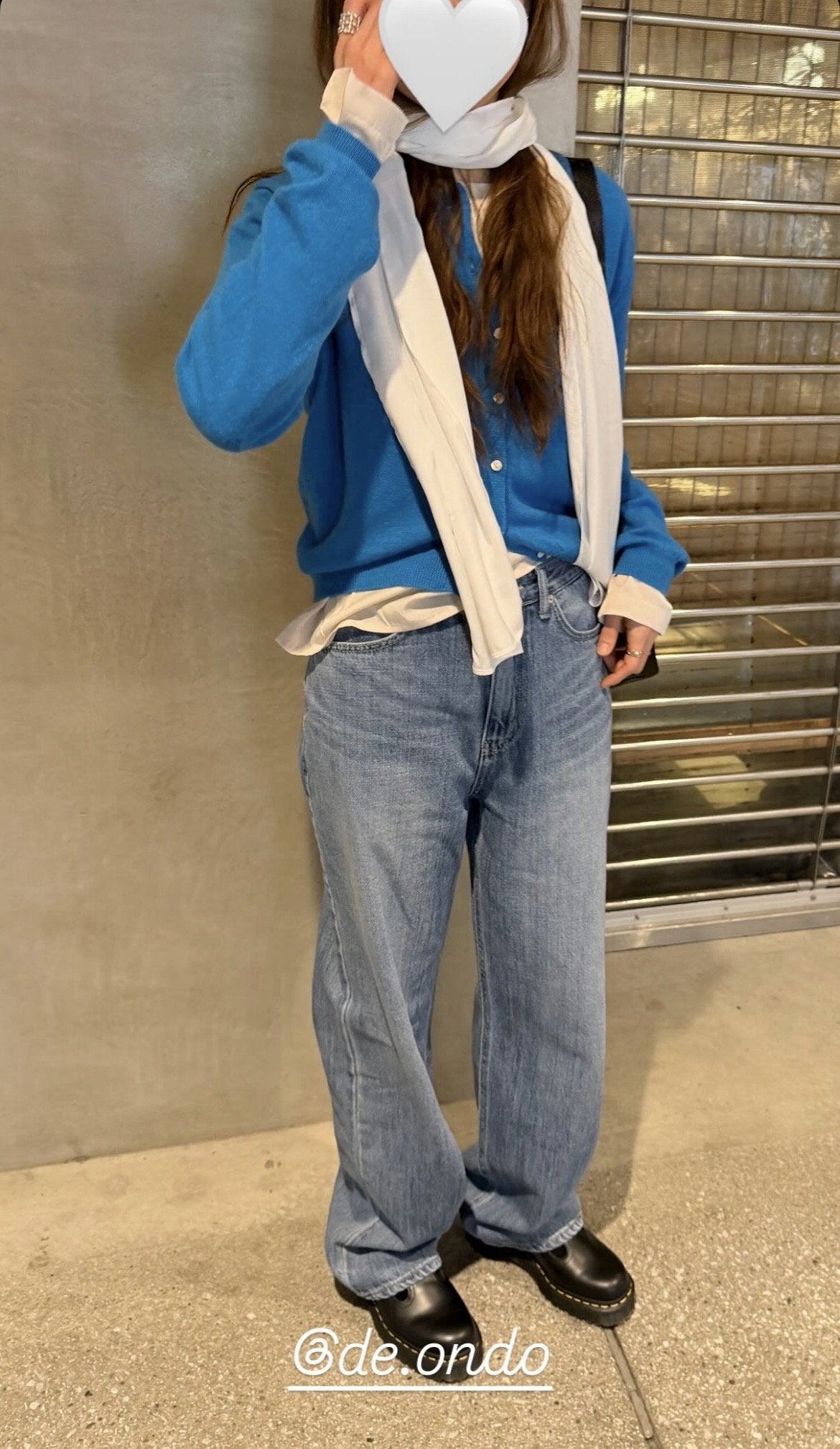 deondo kkamiyu slub denim