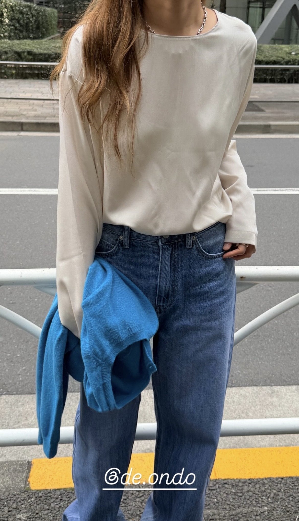 deondo kkamiyu slub denim