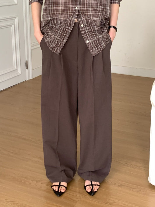 bold cotton pants-2col