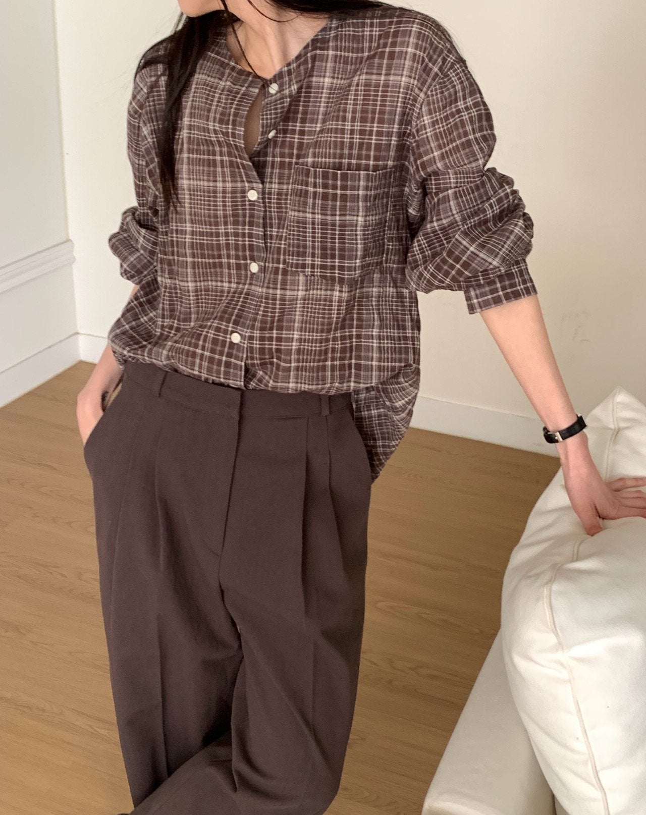 bold cotton pants-2col