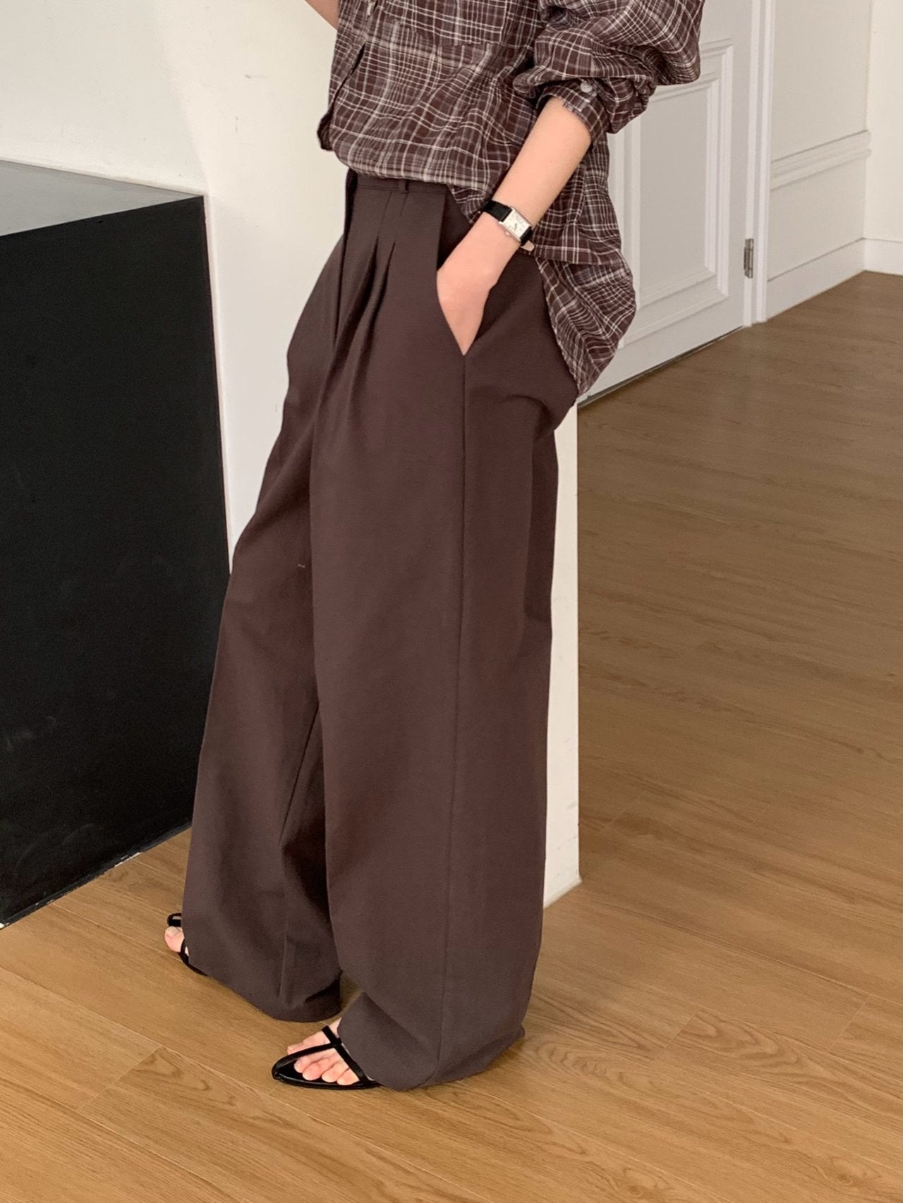 bold cotton pants-2col