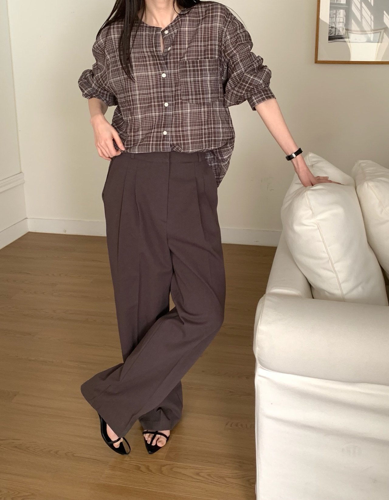 bold cotton pants-2col